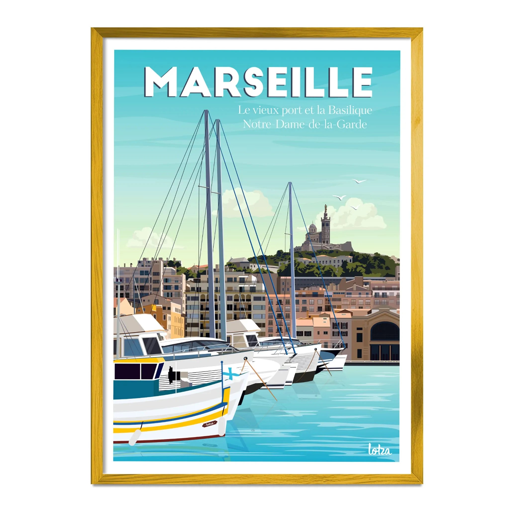 Affiche Marseille