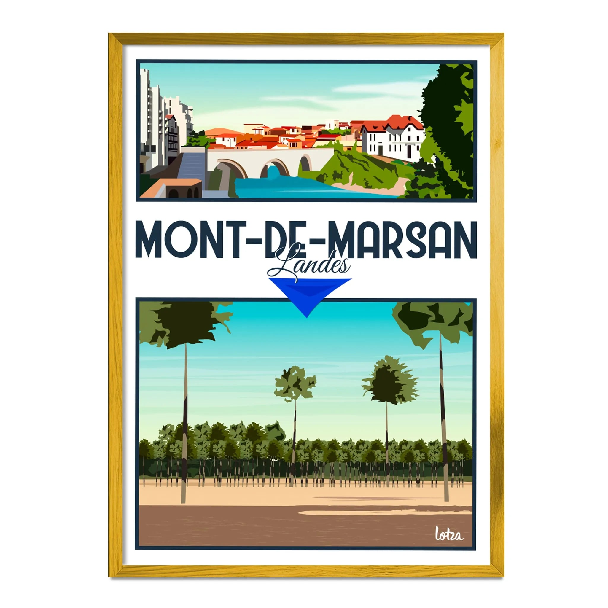 Affiche Mont-de-Marsan