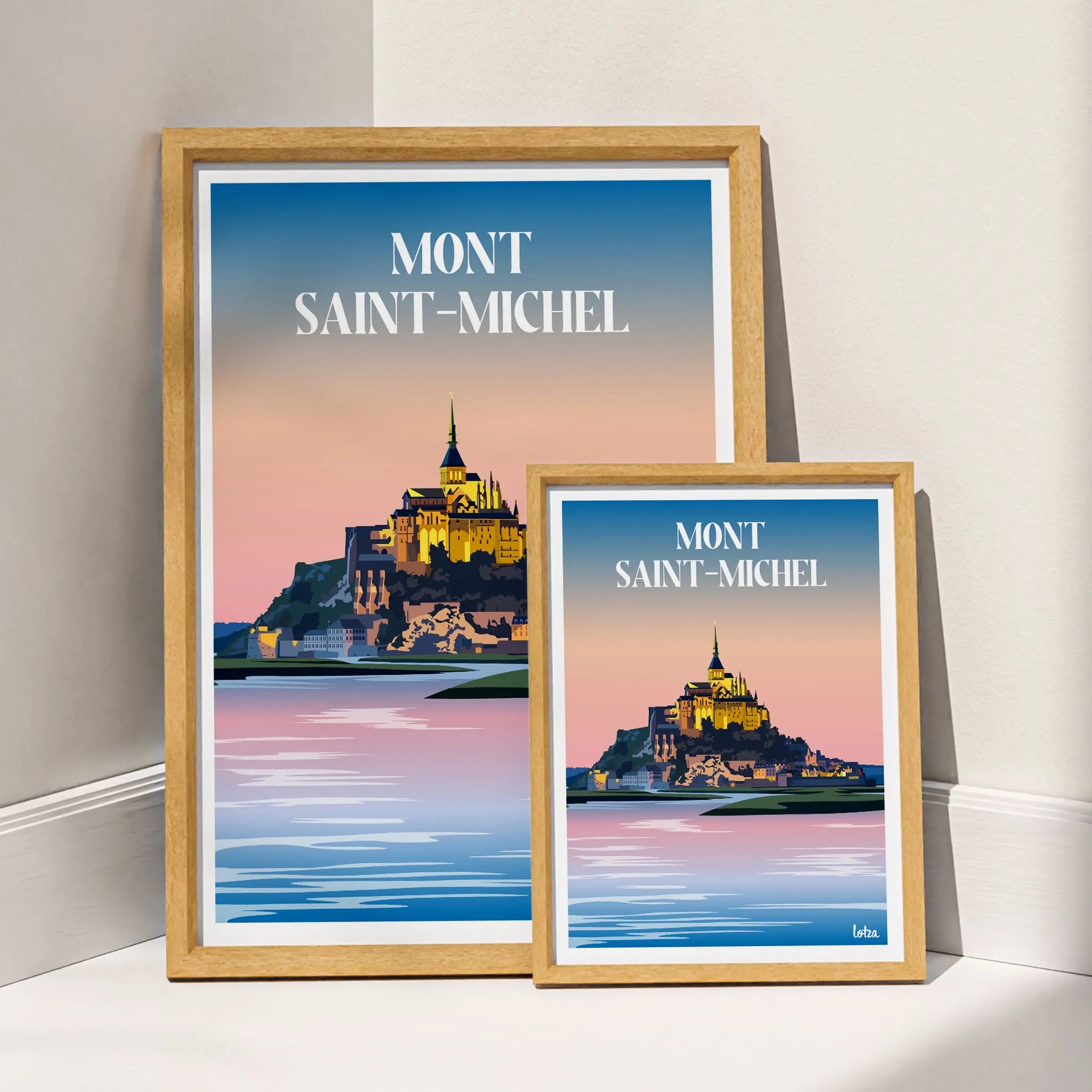 Affiche Mont Saint-Michel
