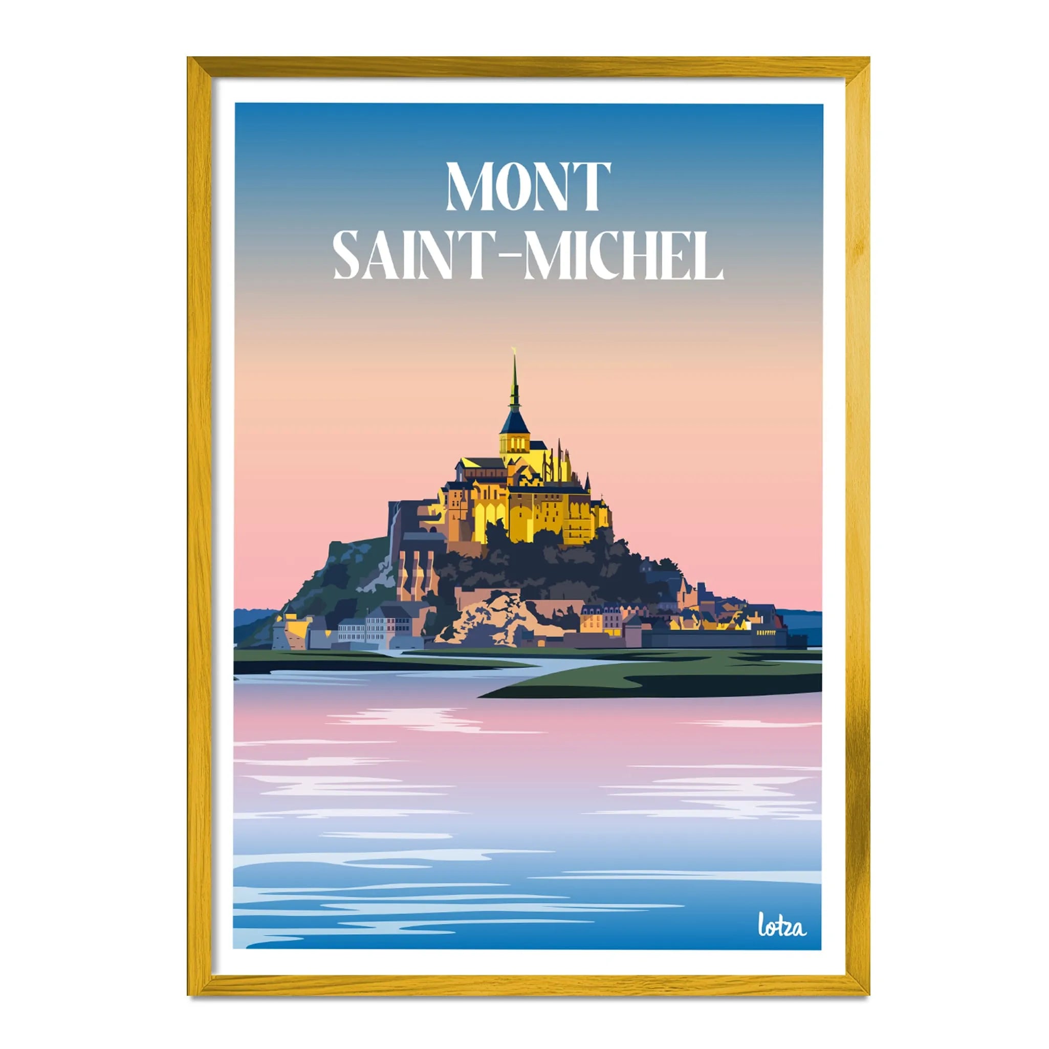 Affiche Mont Saint-Michel