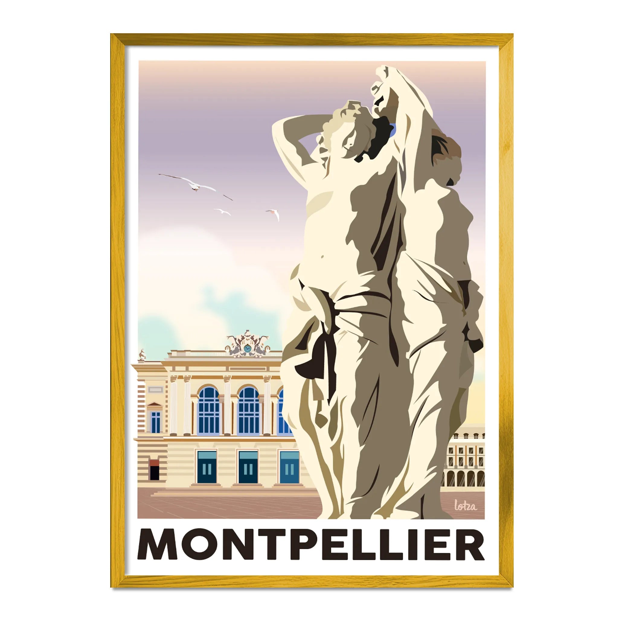 Affiche Montpellier