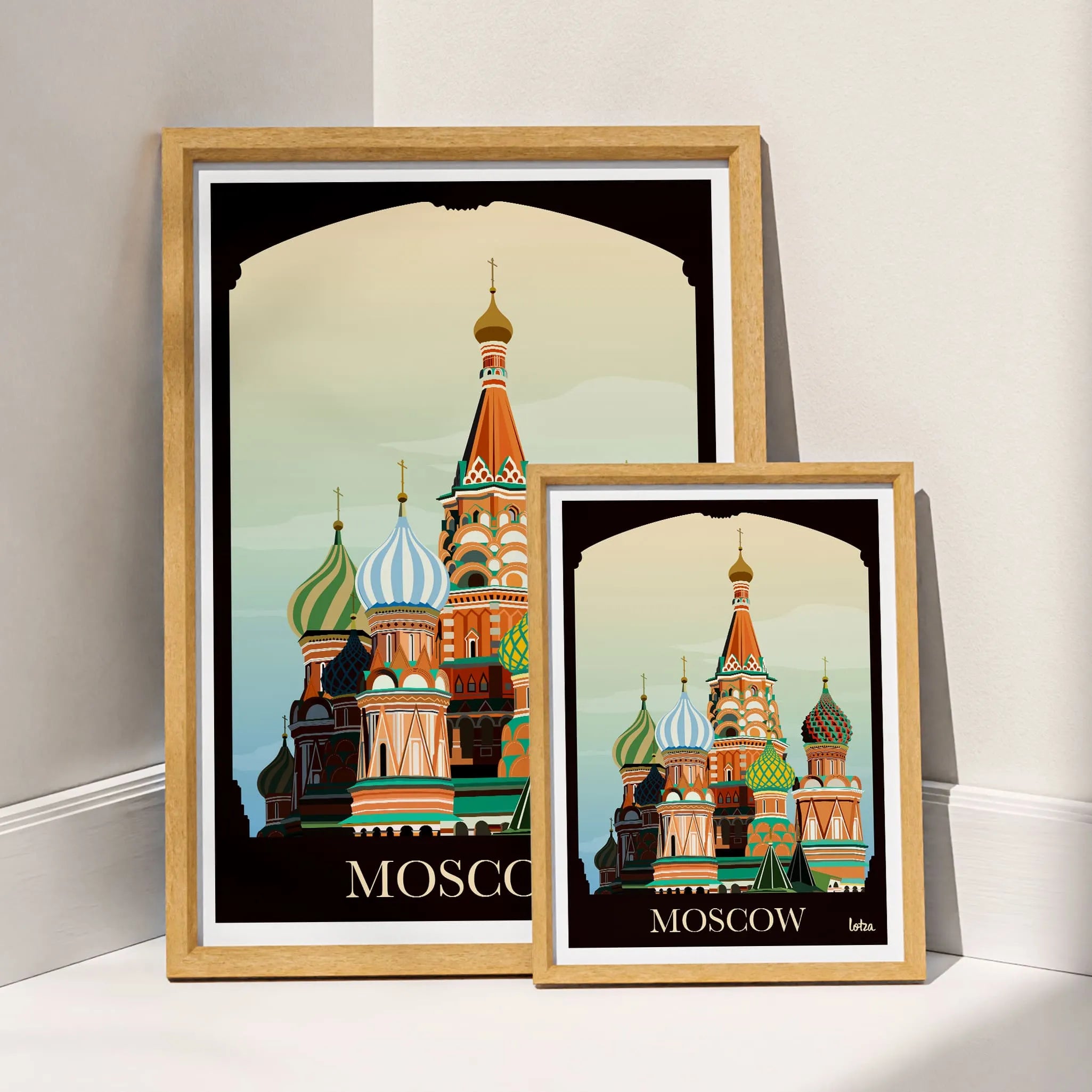Affiche Moscou