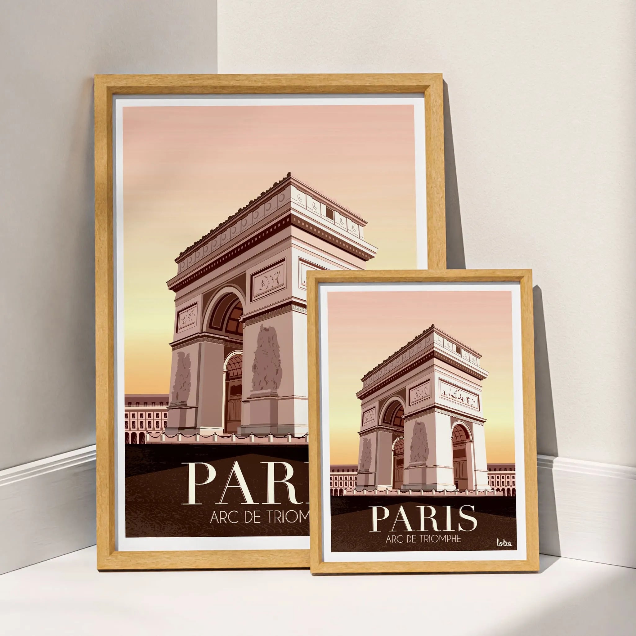 Affiche Paris - Arc de Triomphe