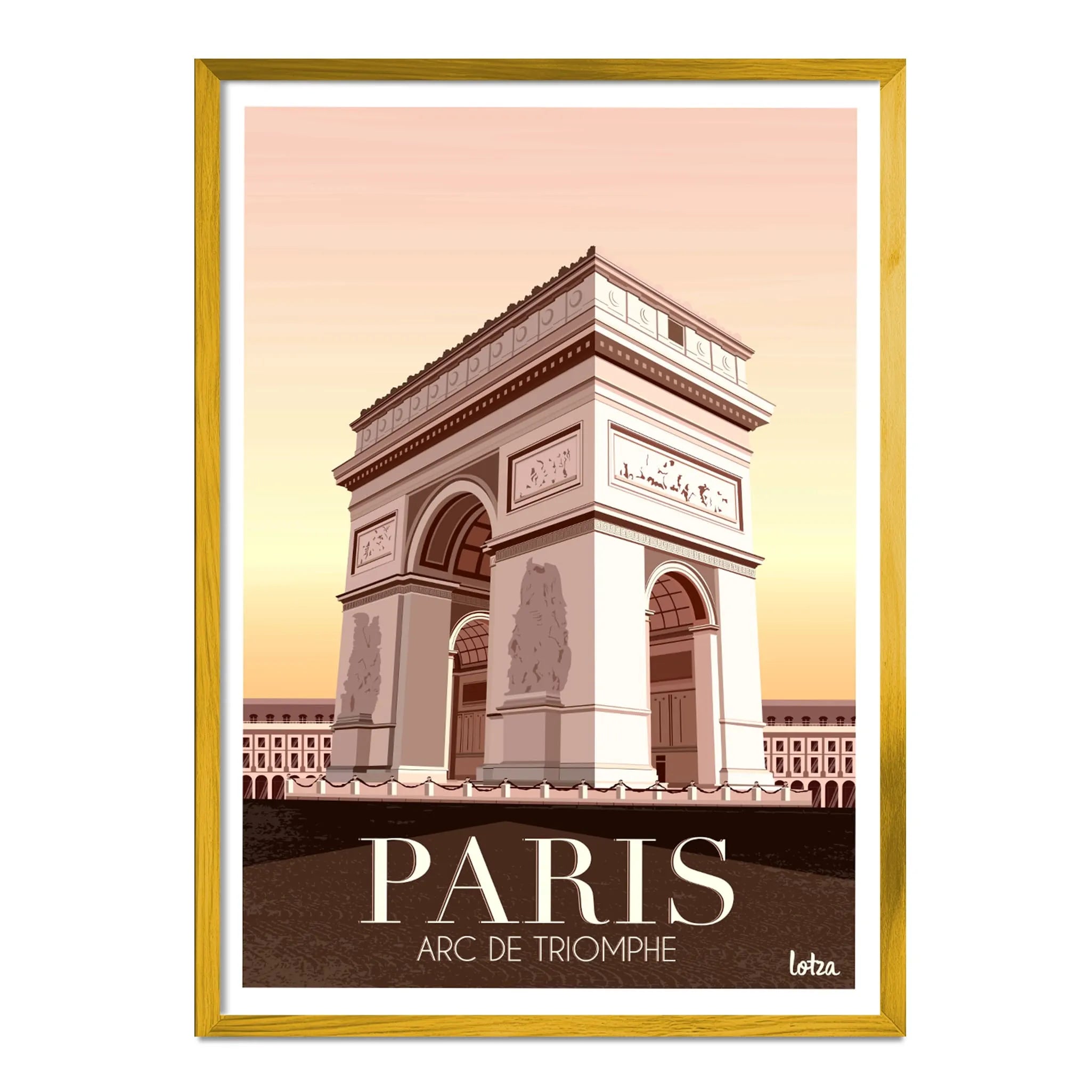 Affiche Paris - Arc de Triomphe