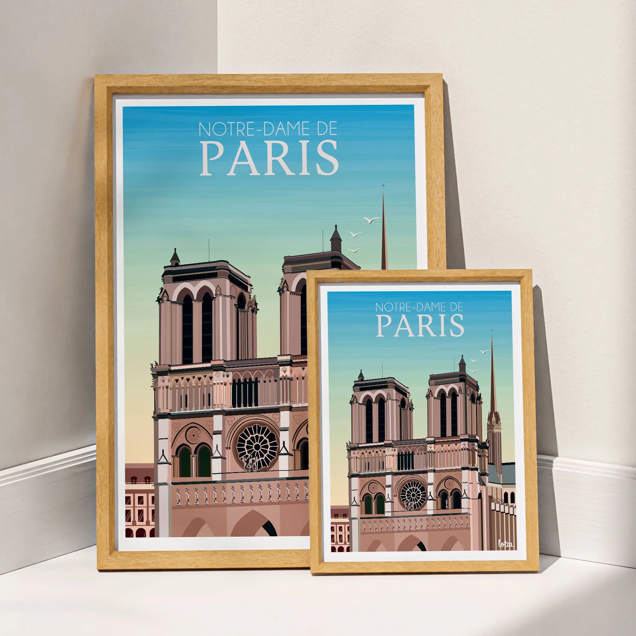 Affiche Paris - Notre-Dame