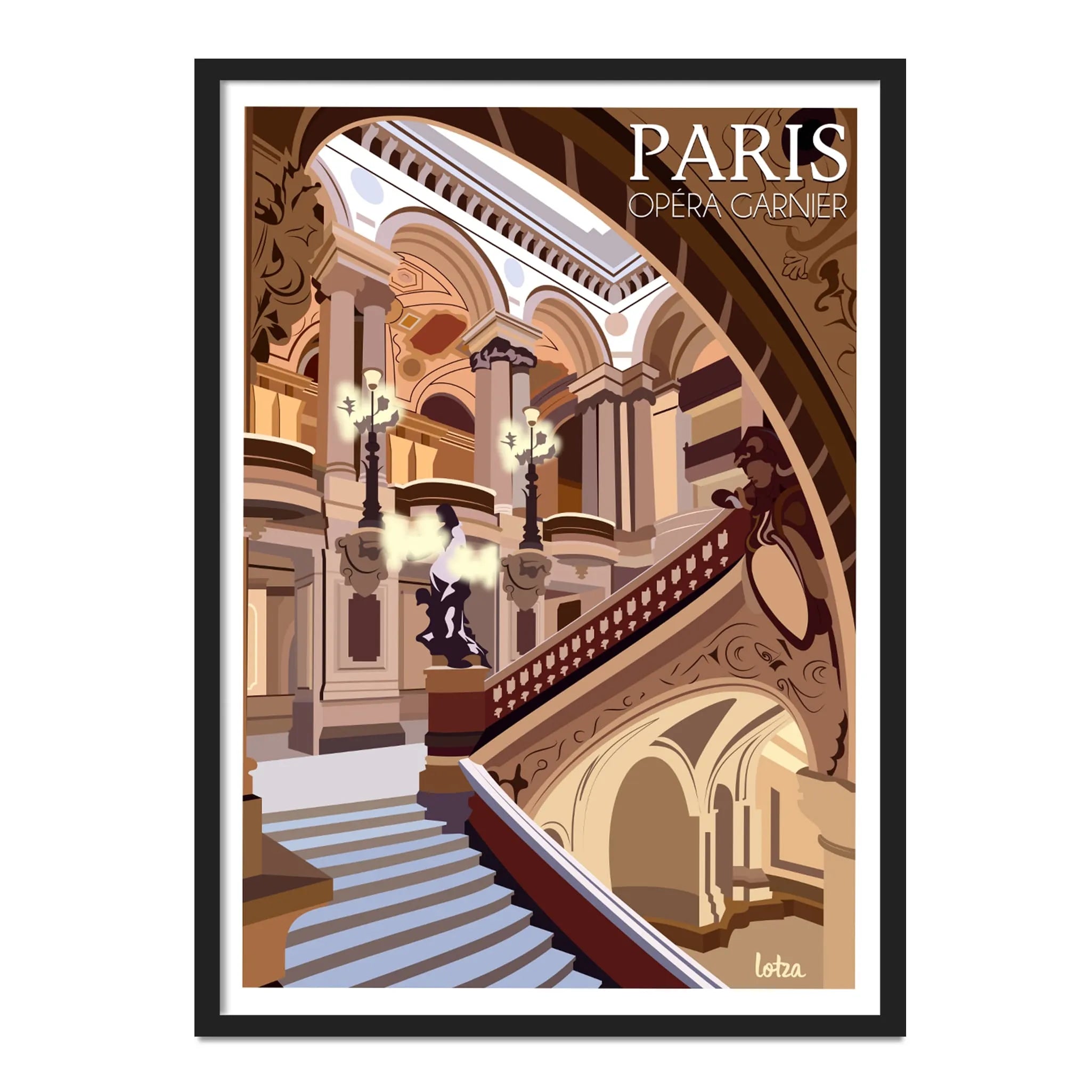 Affiche Paris - Opéra Garnier
