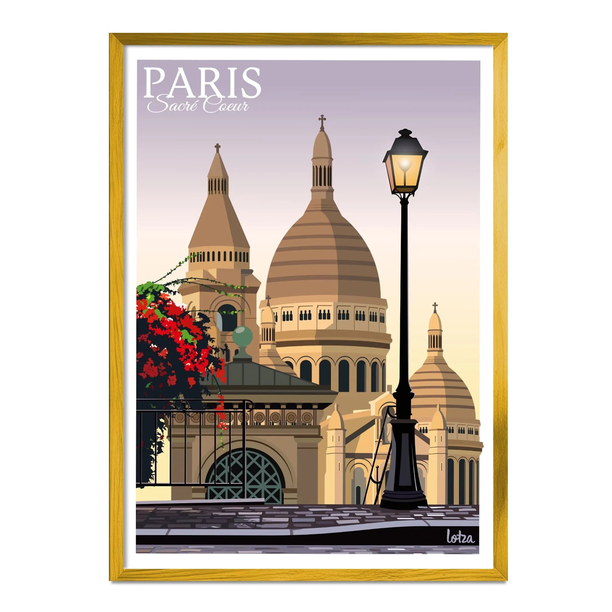 Affiche Paris - Sacré-Coeur