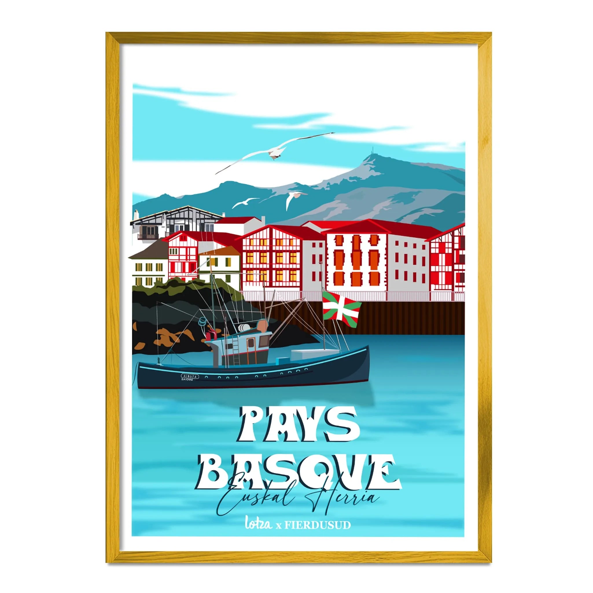 Affiche Pays Basque