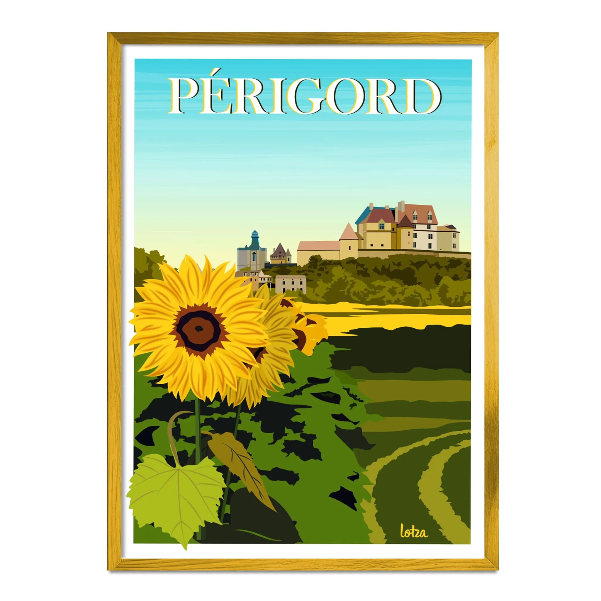 Affiche Périgord