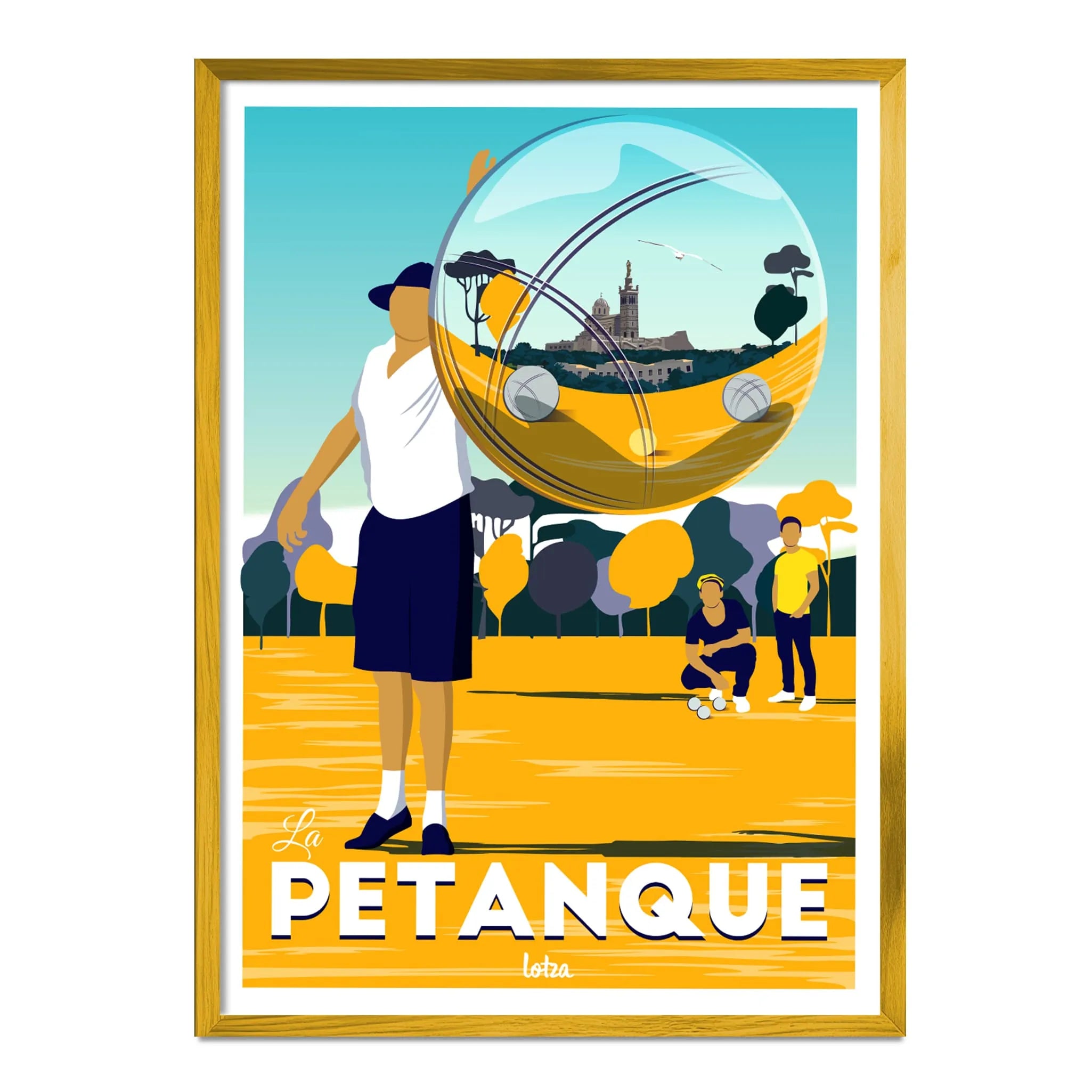 Affiche Pétanque