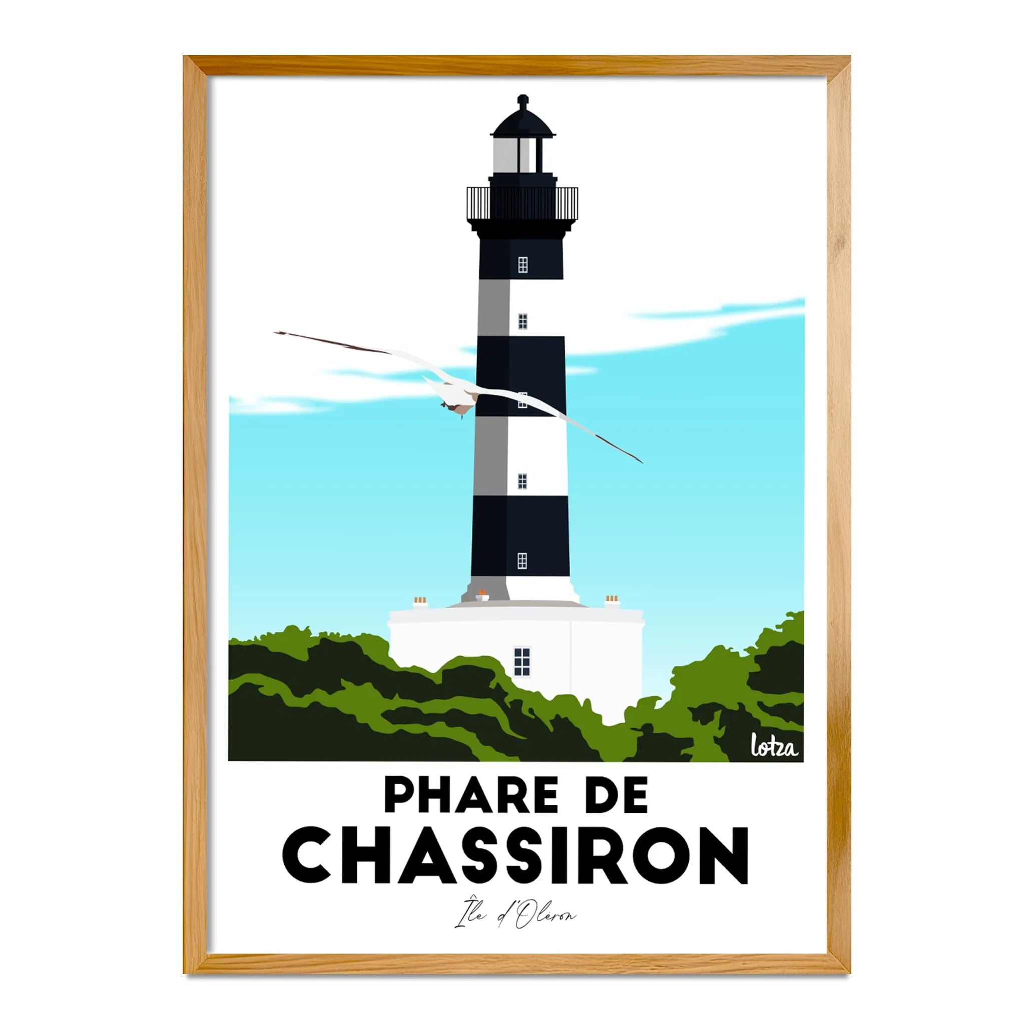 Chassiron Lighthouse Poster