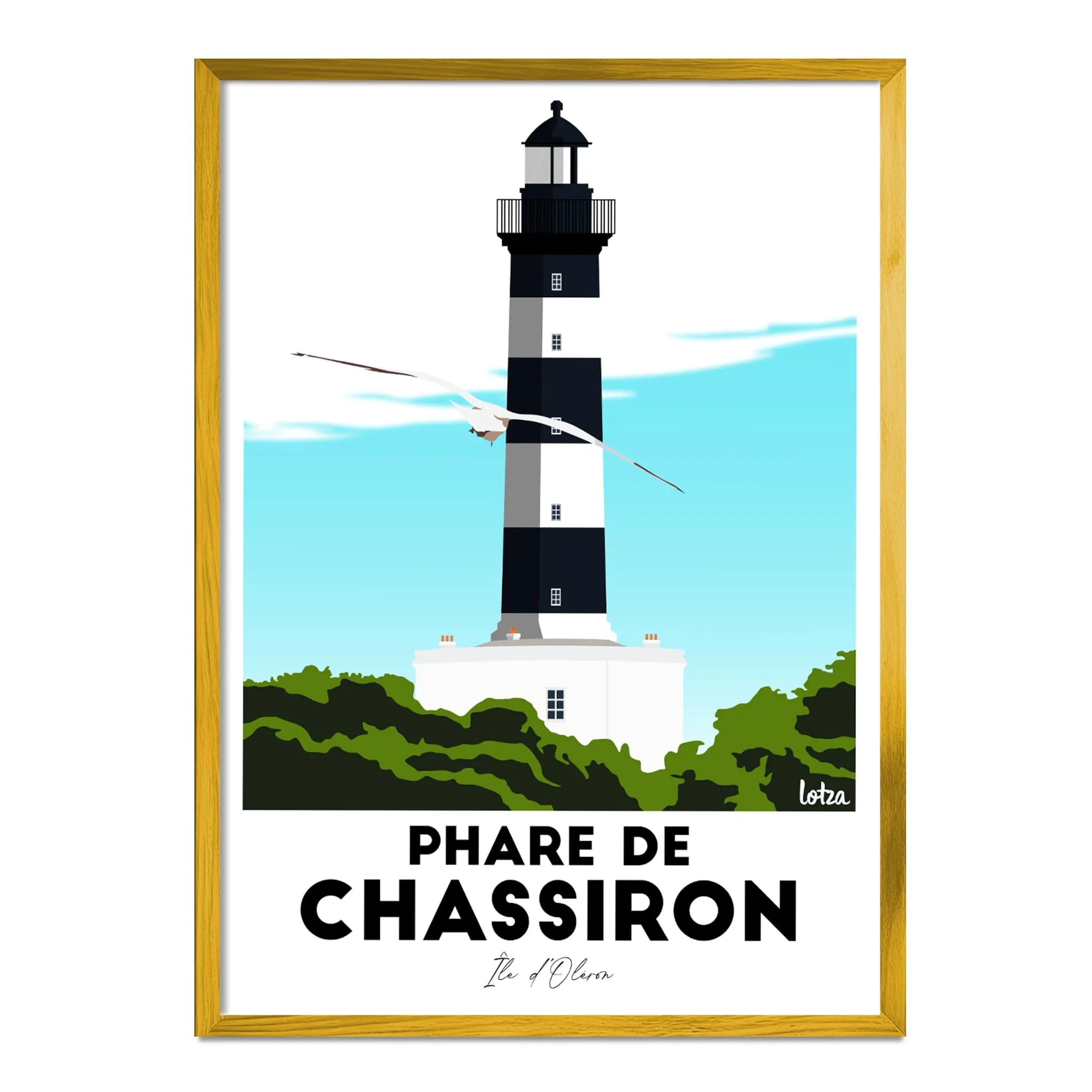 Affiche Phare de Chassiron