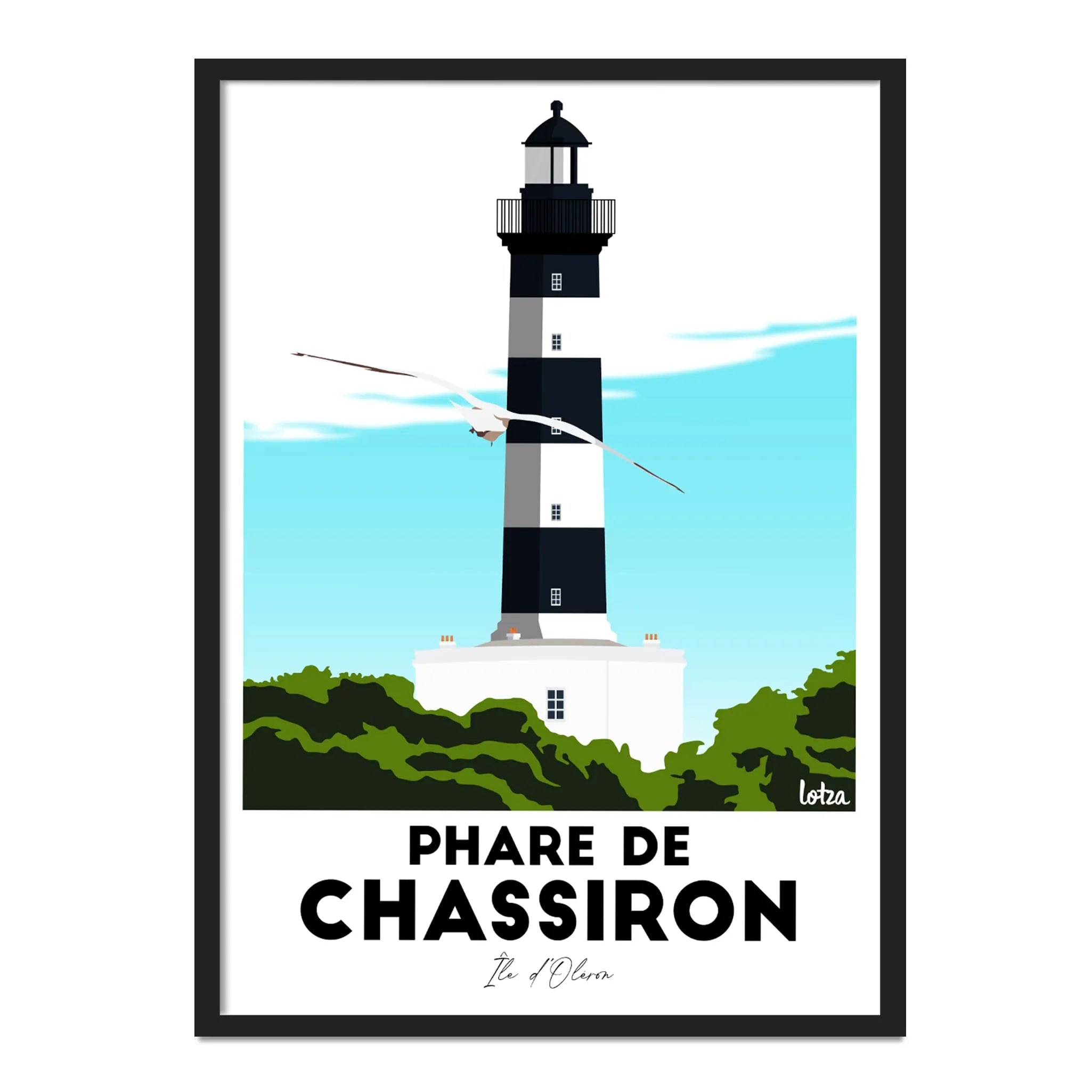 Chassiron Lighthouse Poster