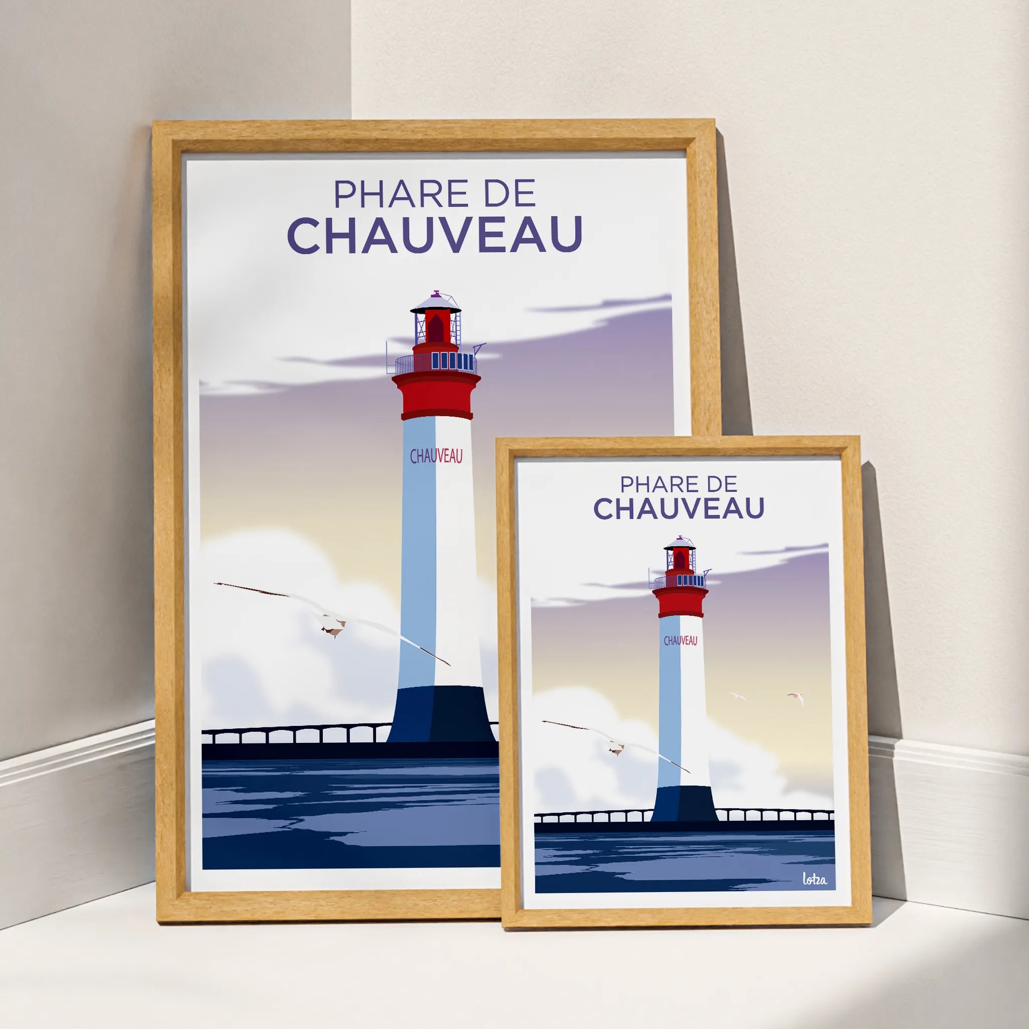 Chauveau Lighthouse Poster