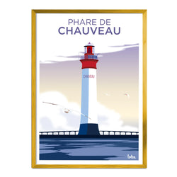 Chauveau Lighthouse Poster