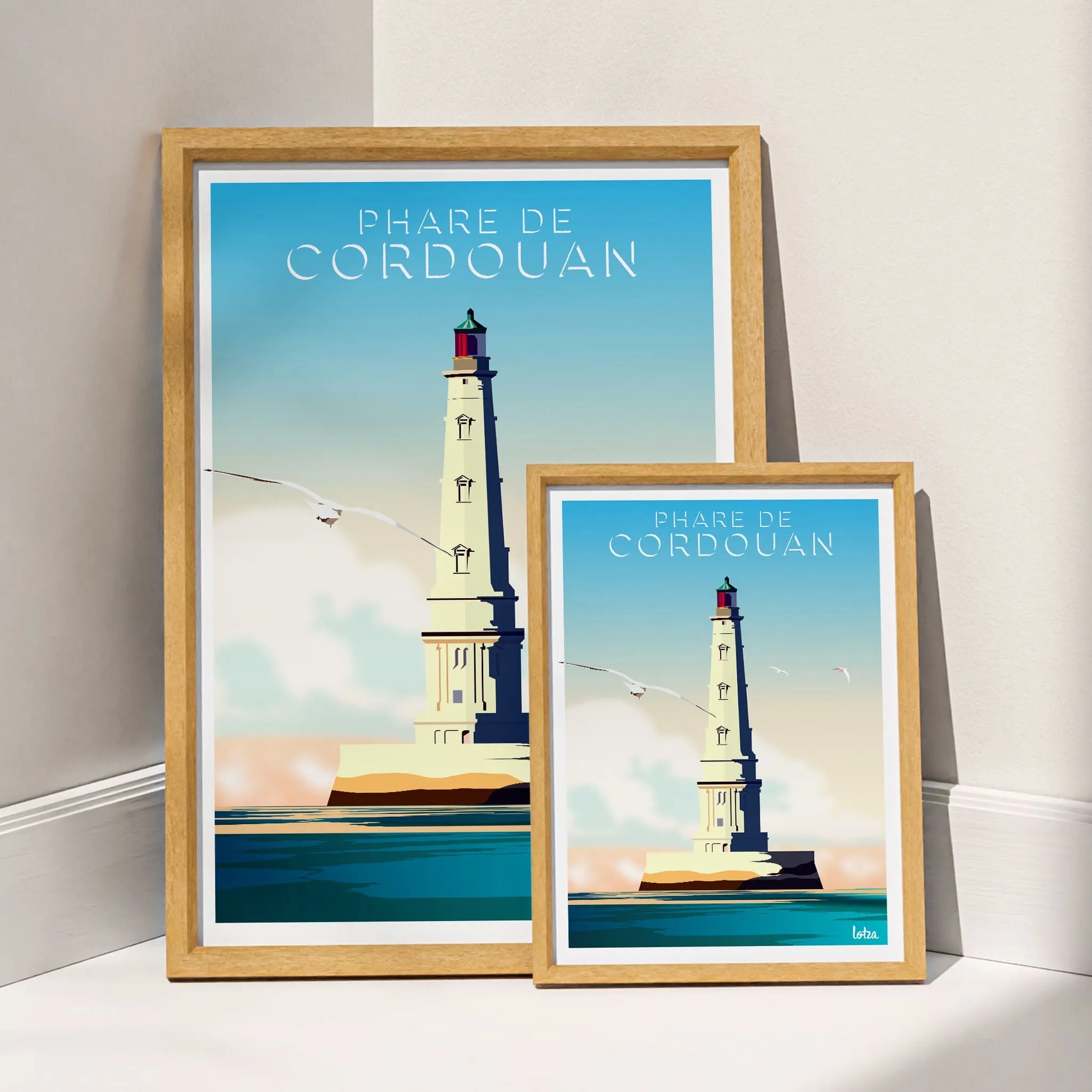 Affiche Phare de Cordouan