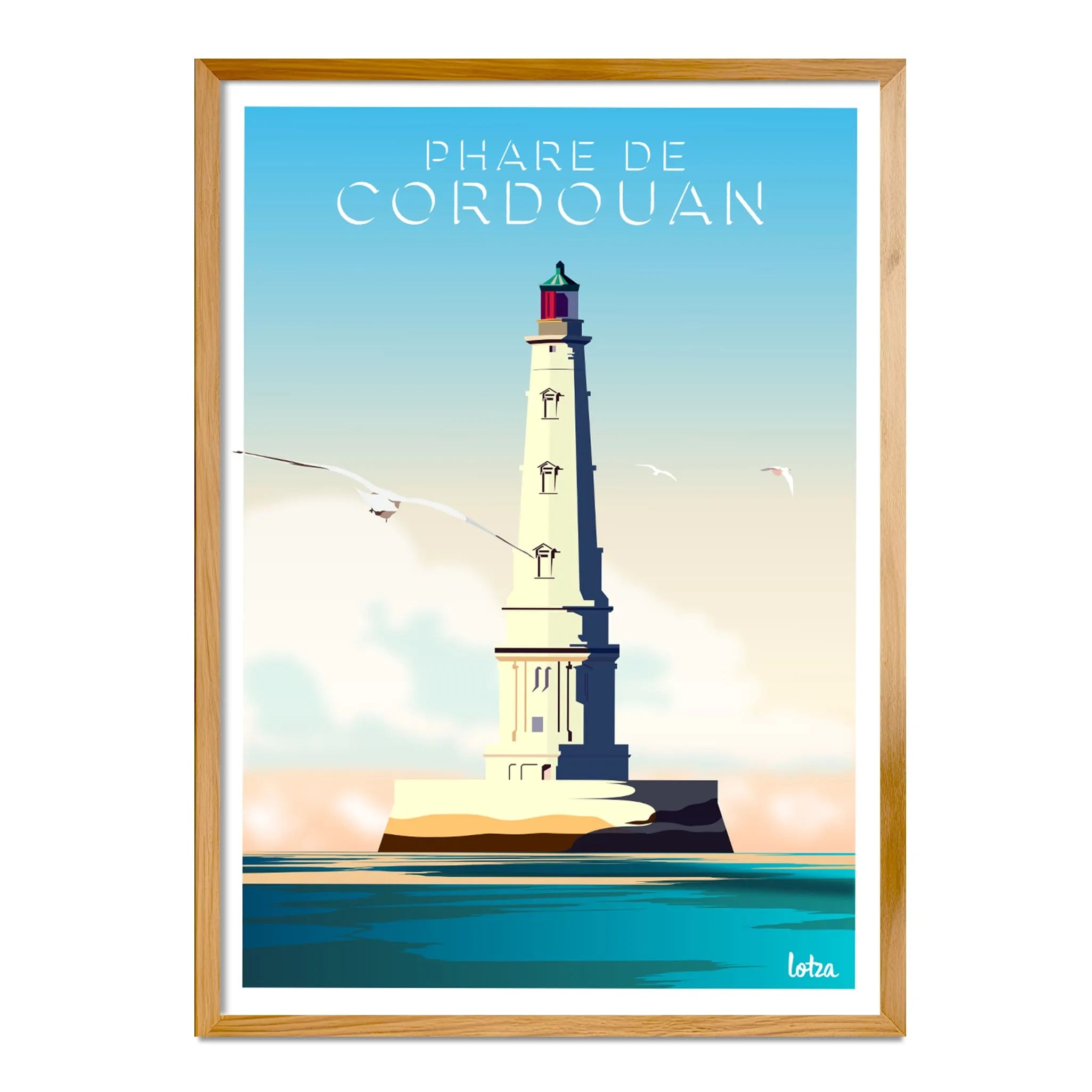Affiche Phare de Cordouan