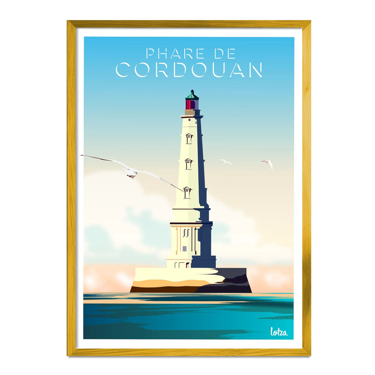 Cordouan Lighthouse Poster 