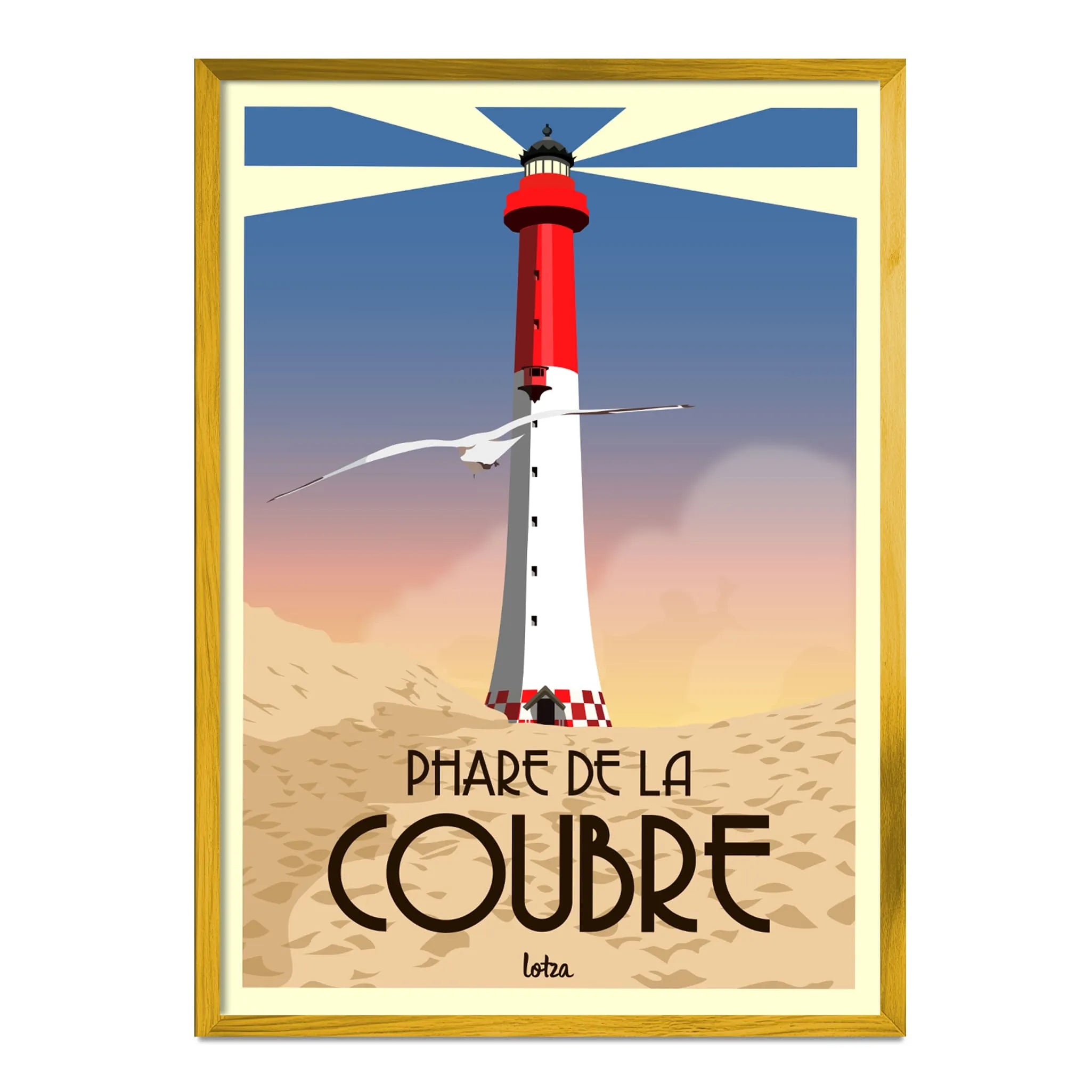 Affiche Phare de la Coubre