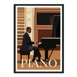 Affiche Piano