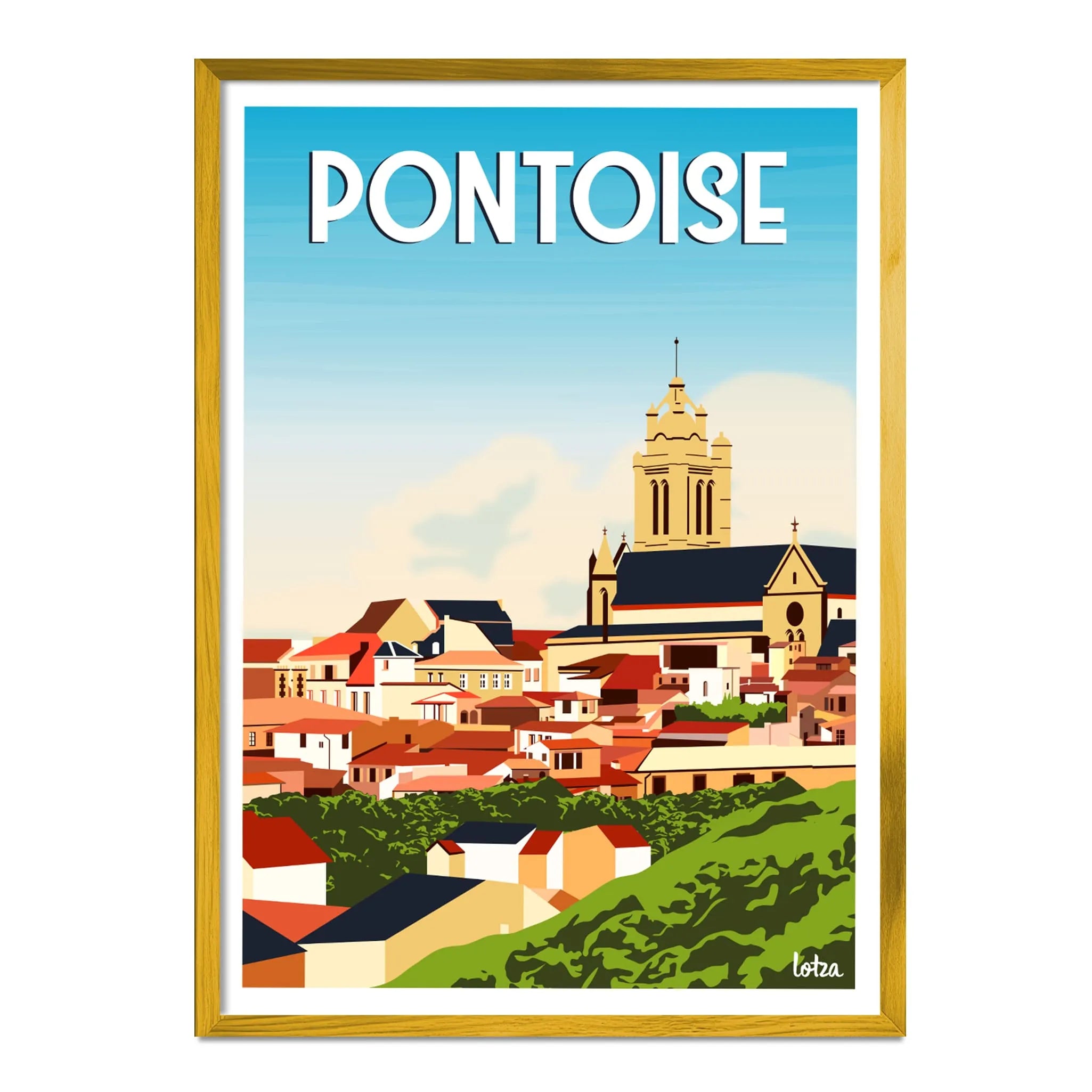 Affiche Pontoise