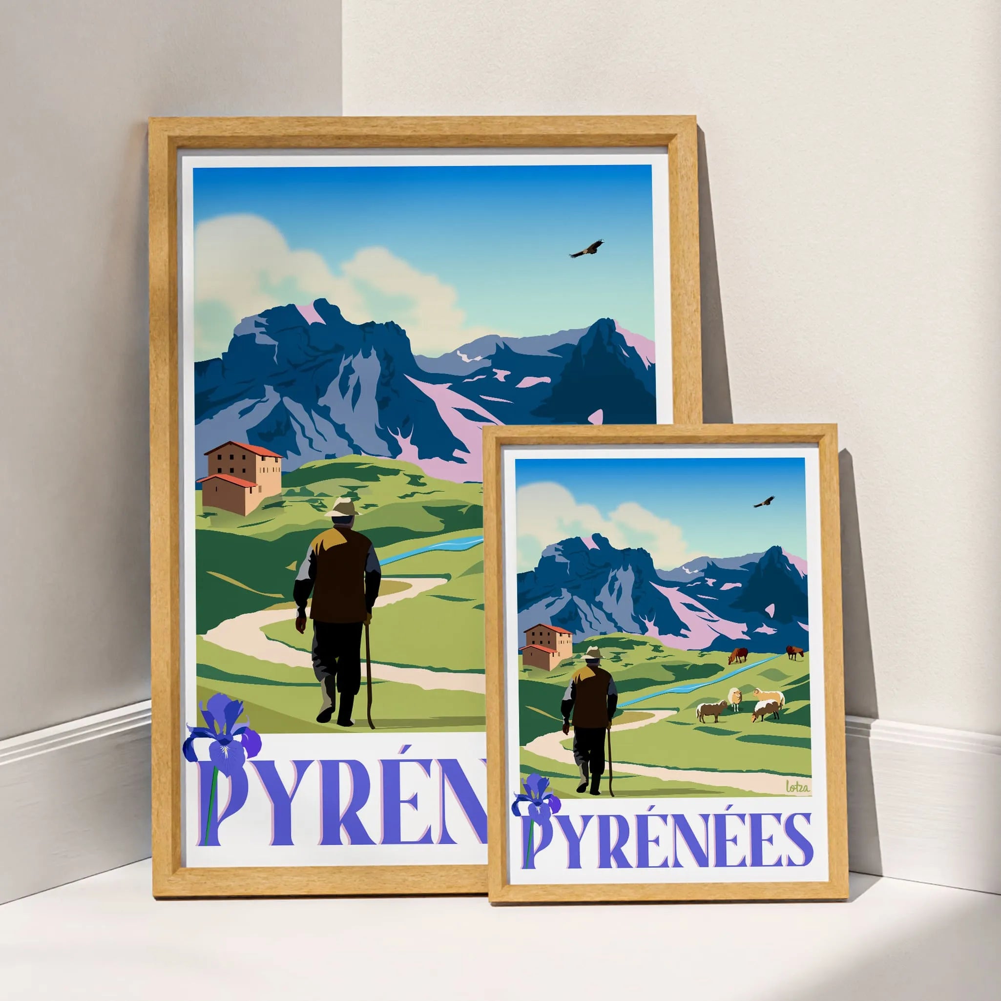Affiche Pyrénées
