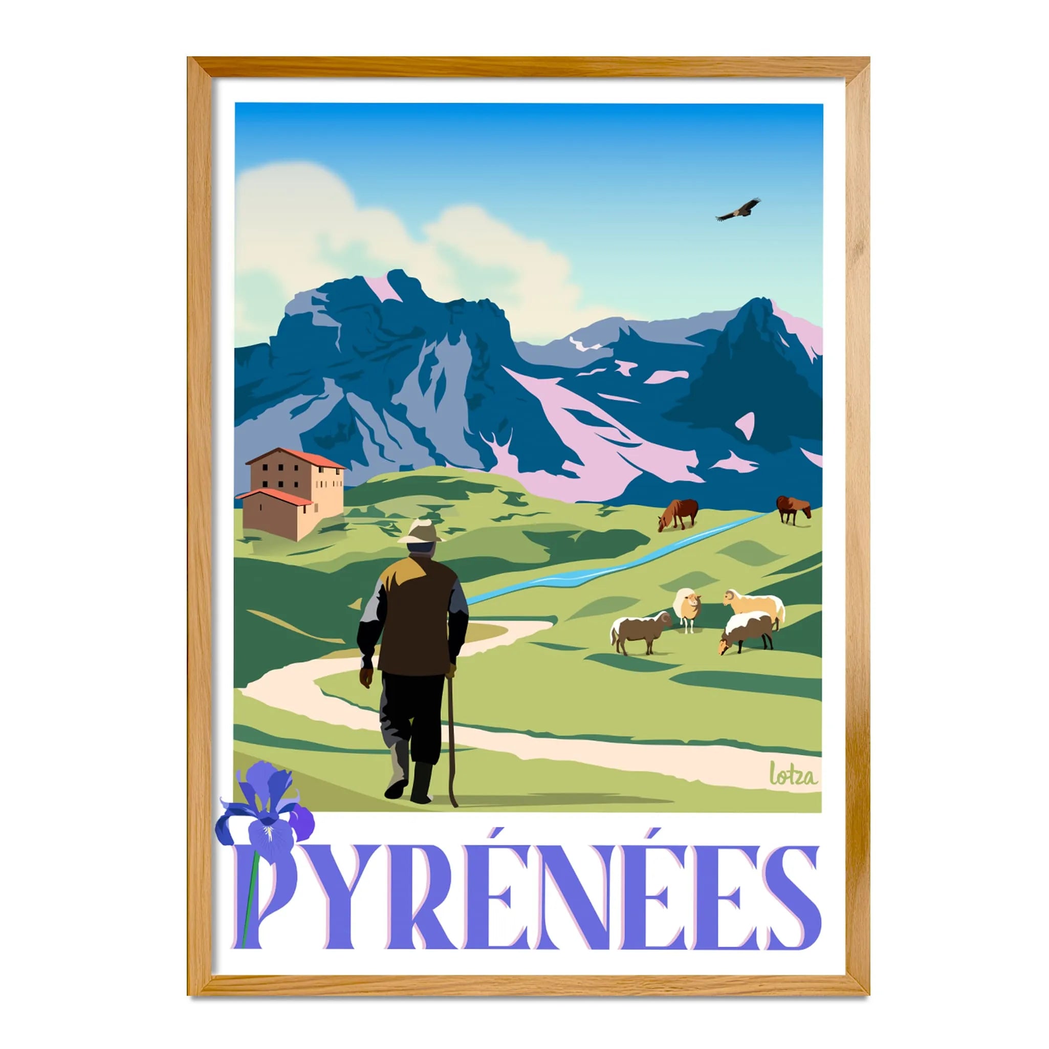 Affiche Pyrénées