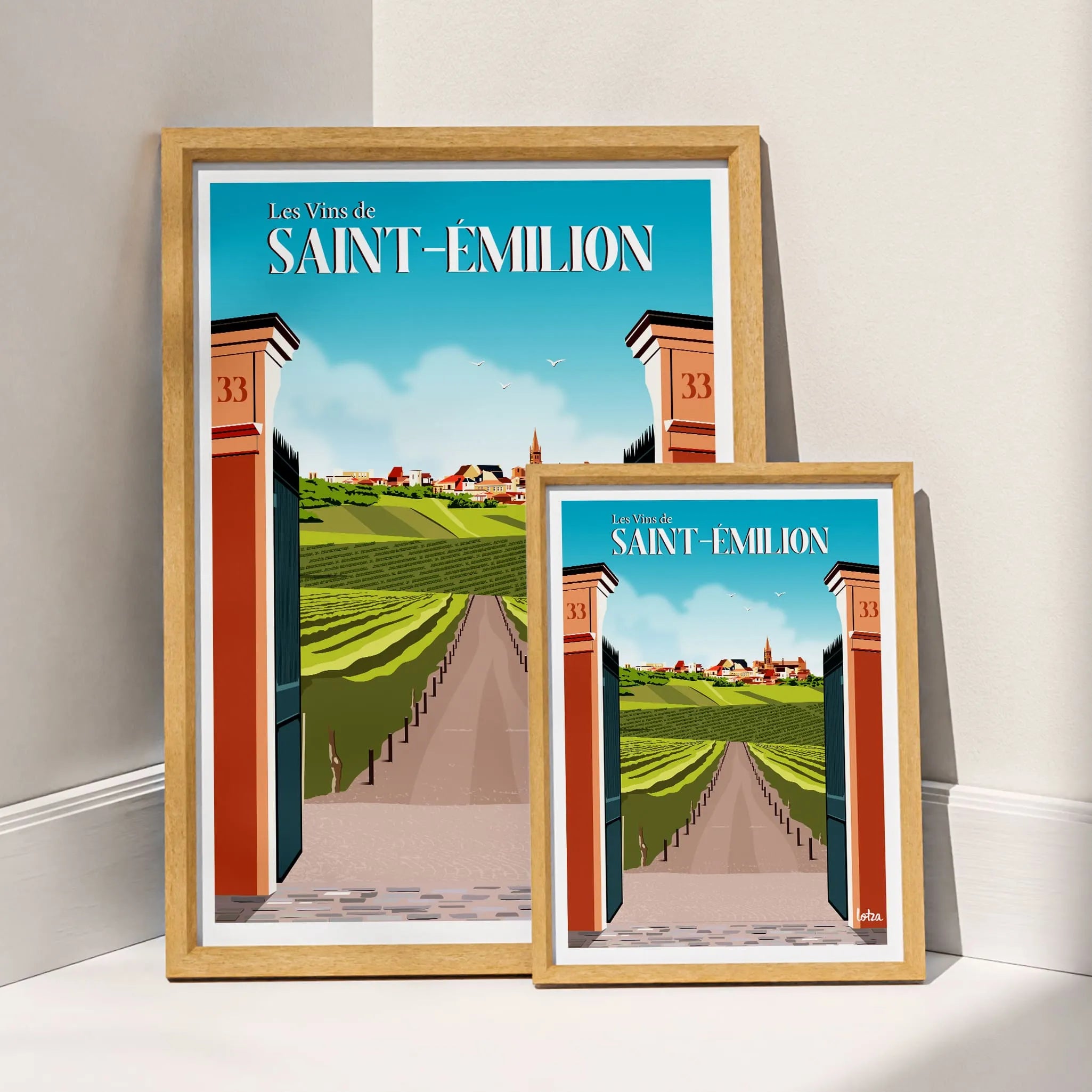 Affiche Saint-Émilion
