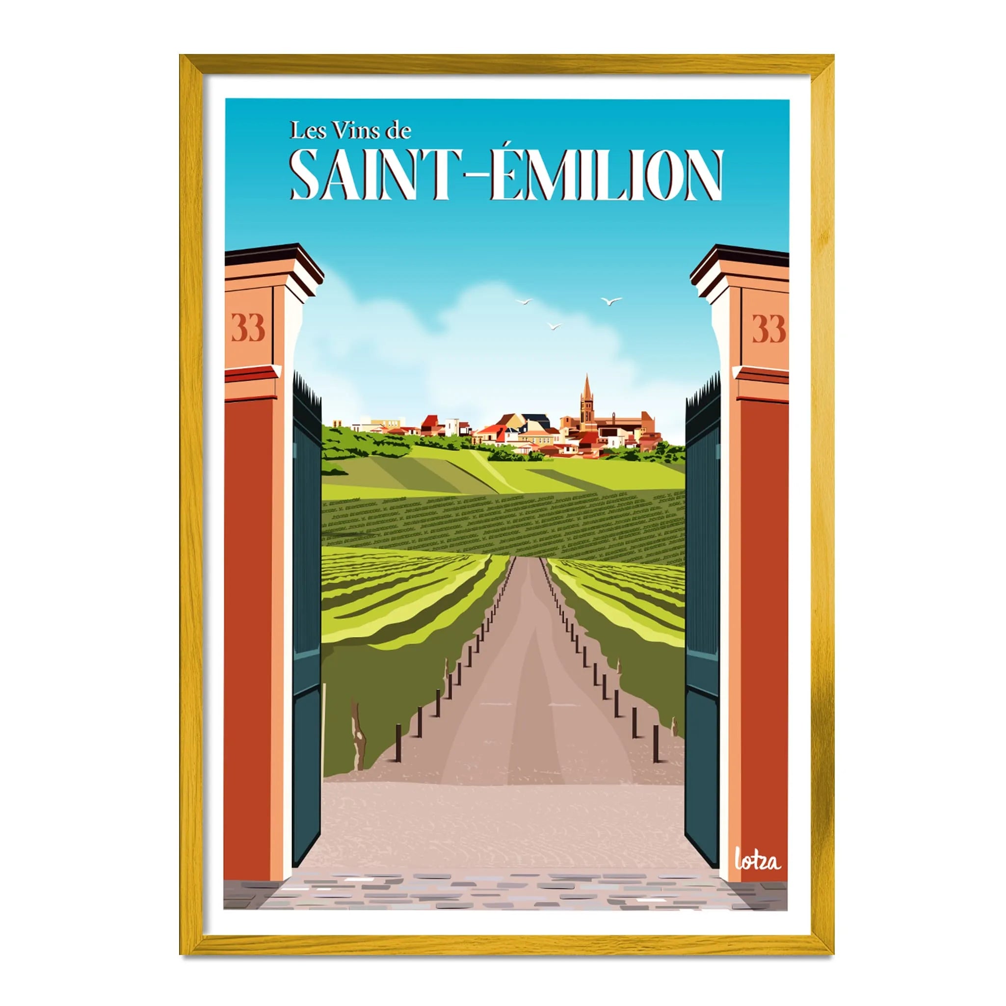 Affiche Saint-Émilion