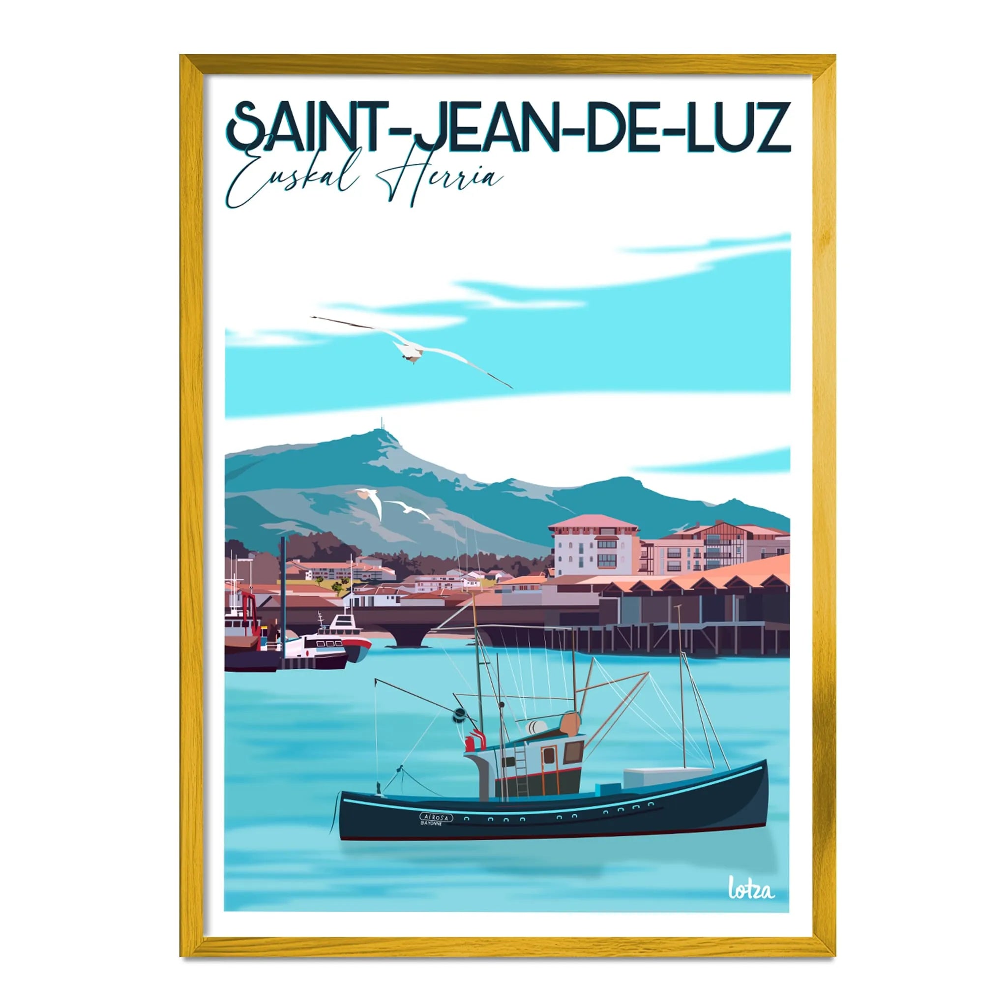 Affiche Saint-Jean-de-Luz