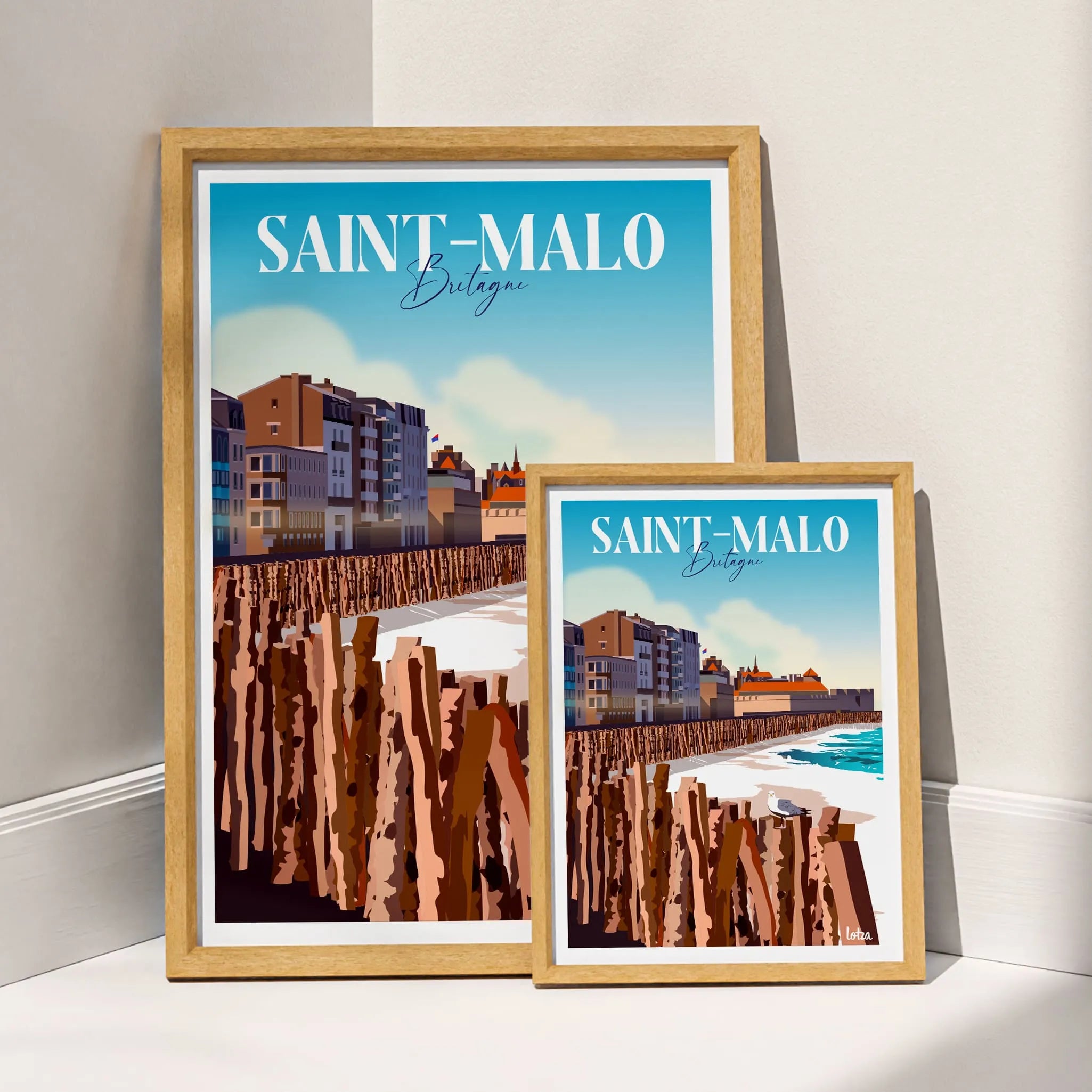 Affiche Saint-Malo