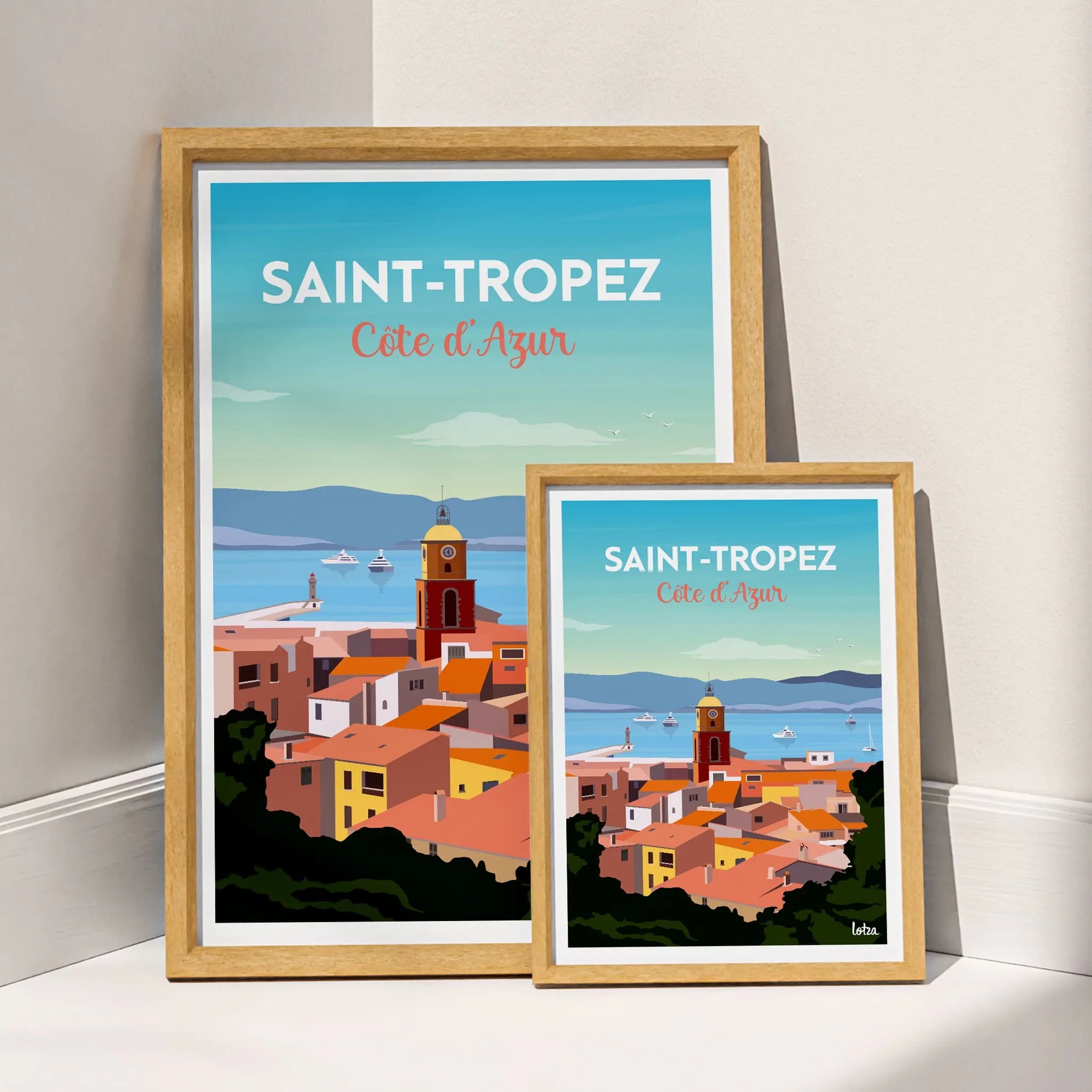 Affiche Saint-Tropez