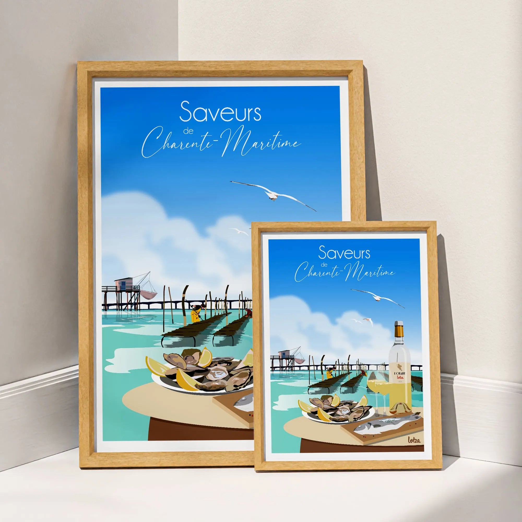 Affiche Saveurs de Charente-Maritime