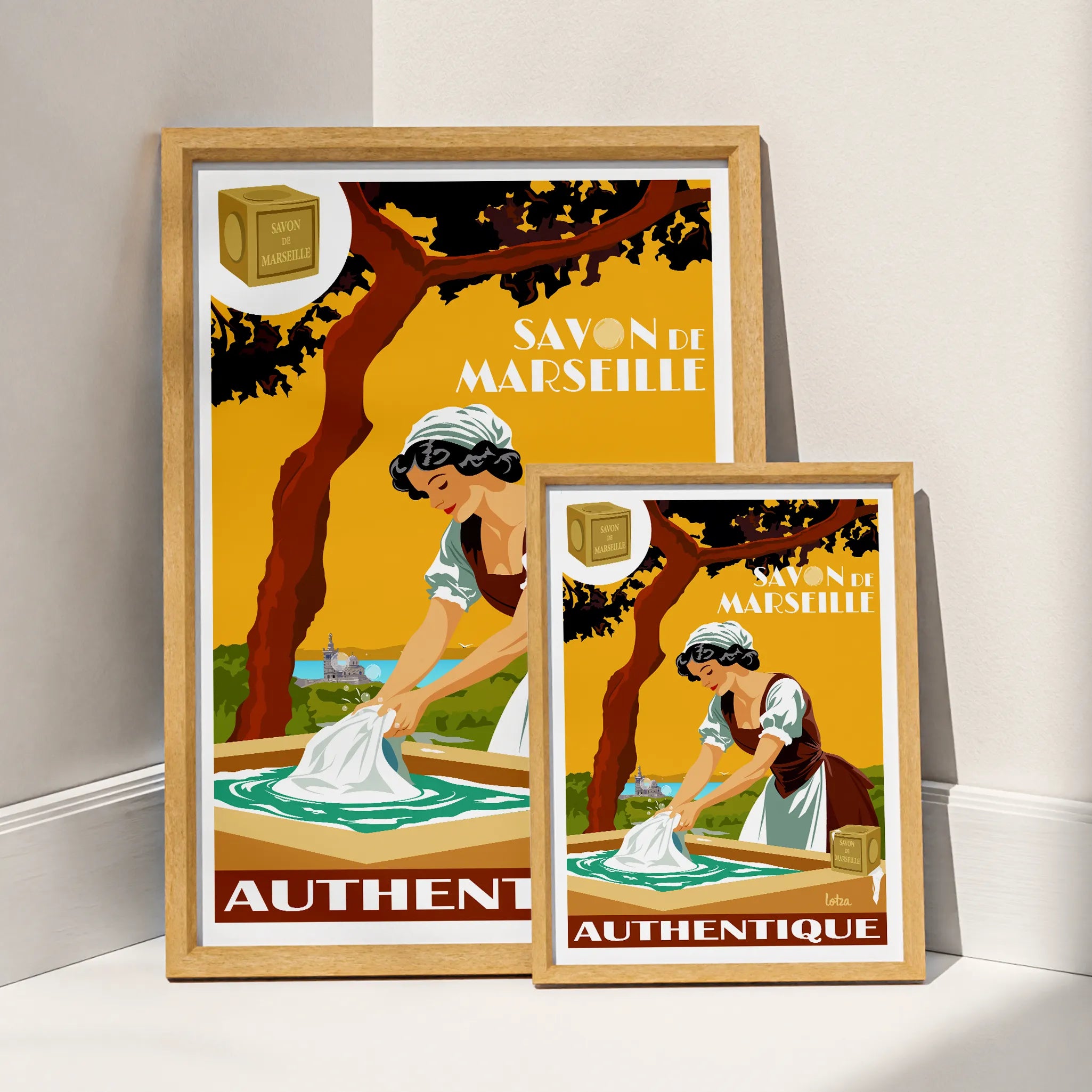 Affiche Savon de Marseille