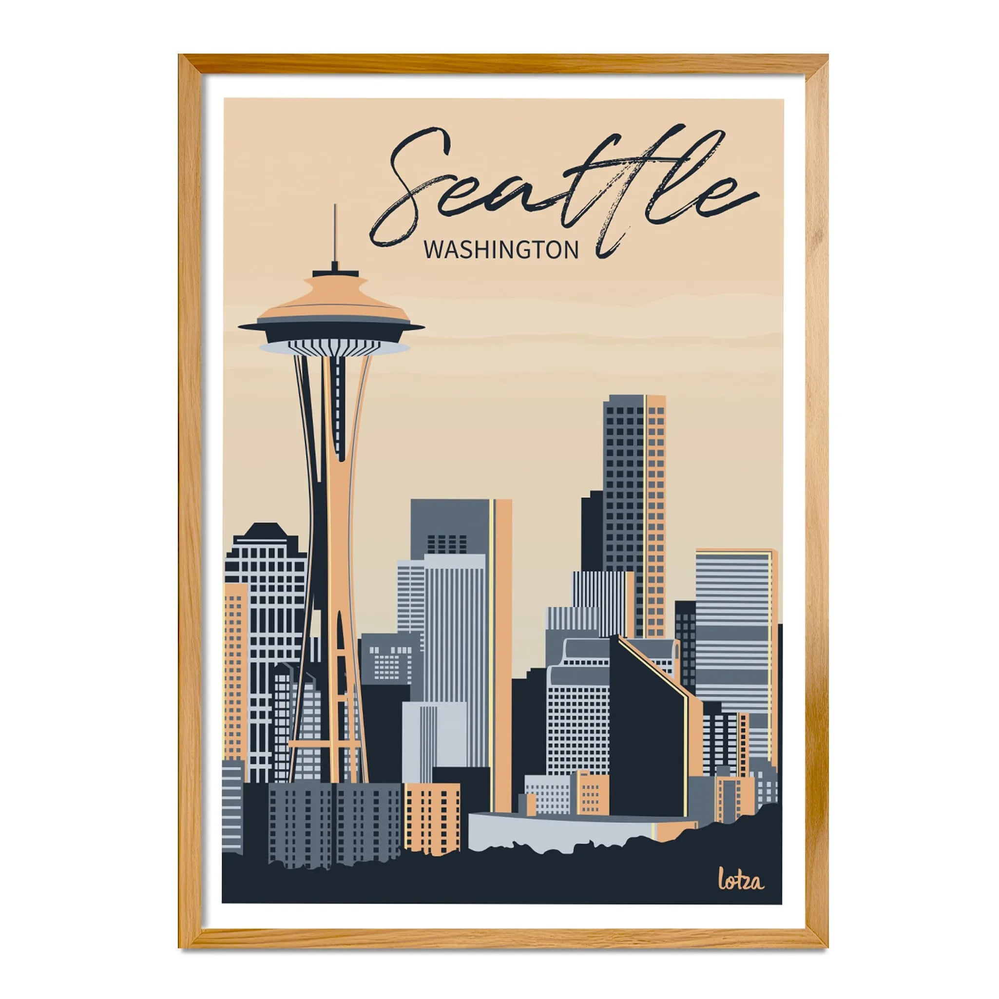 Affiche Seattle