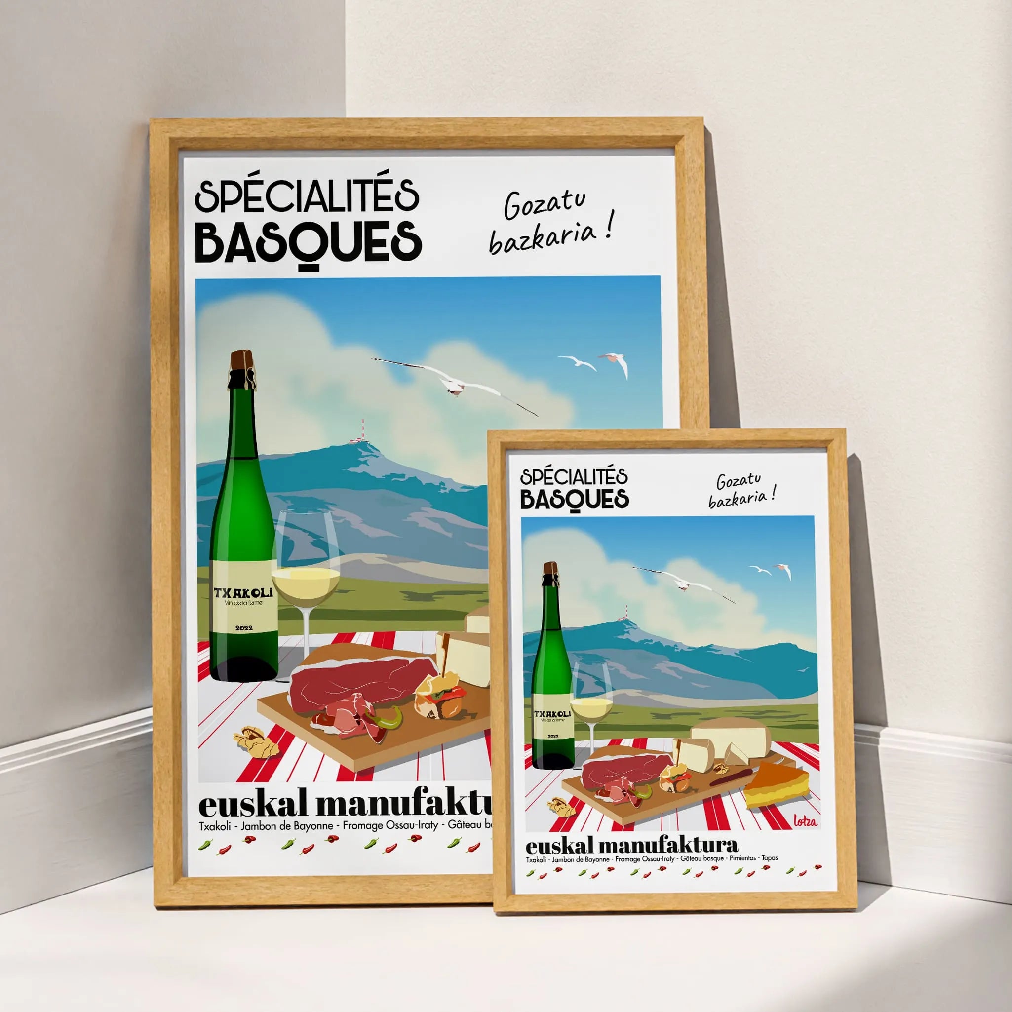 Affiche Spécialités Basques