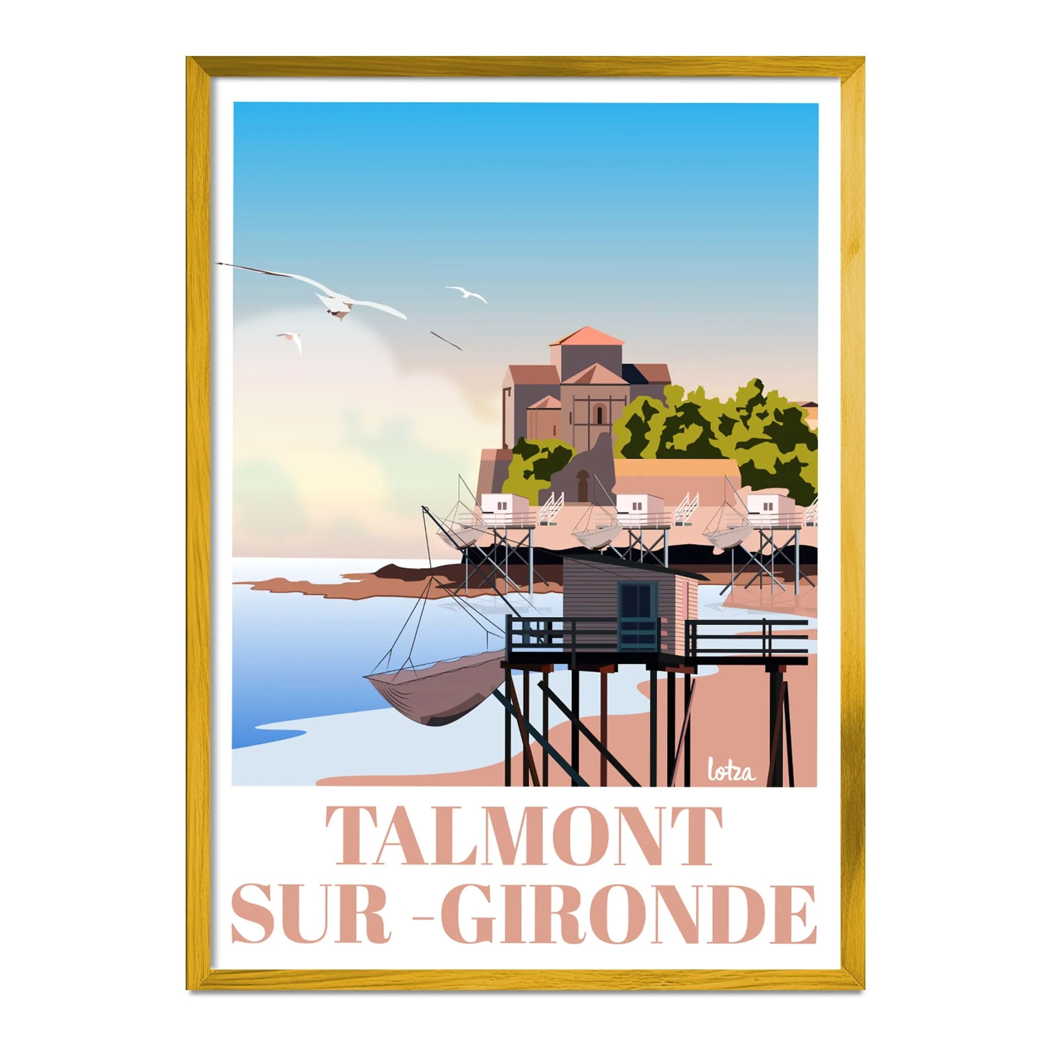 Affiche Talmont-sur-Gironde