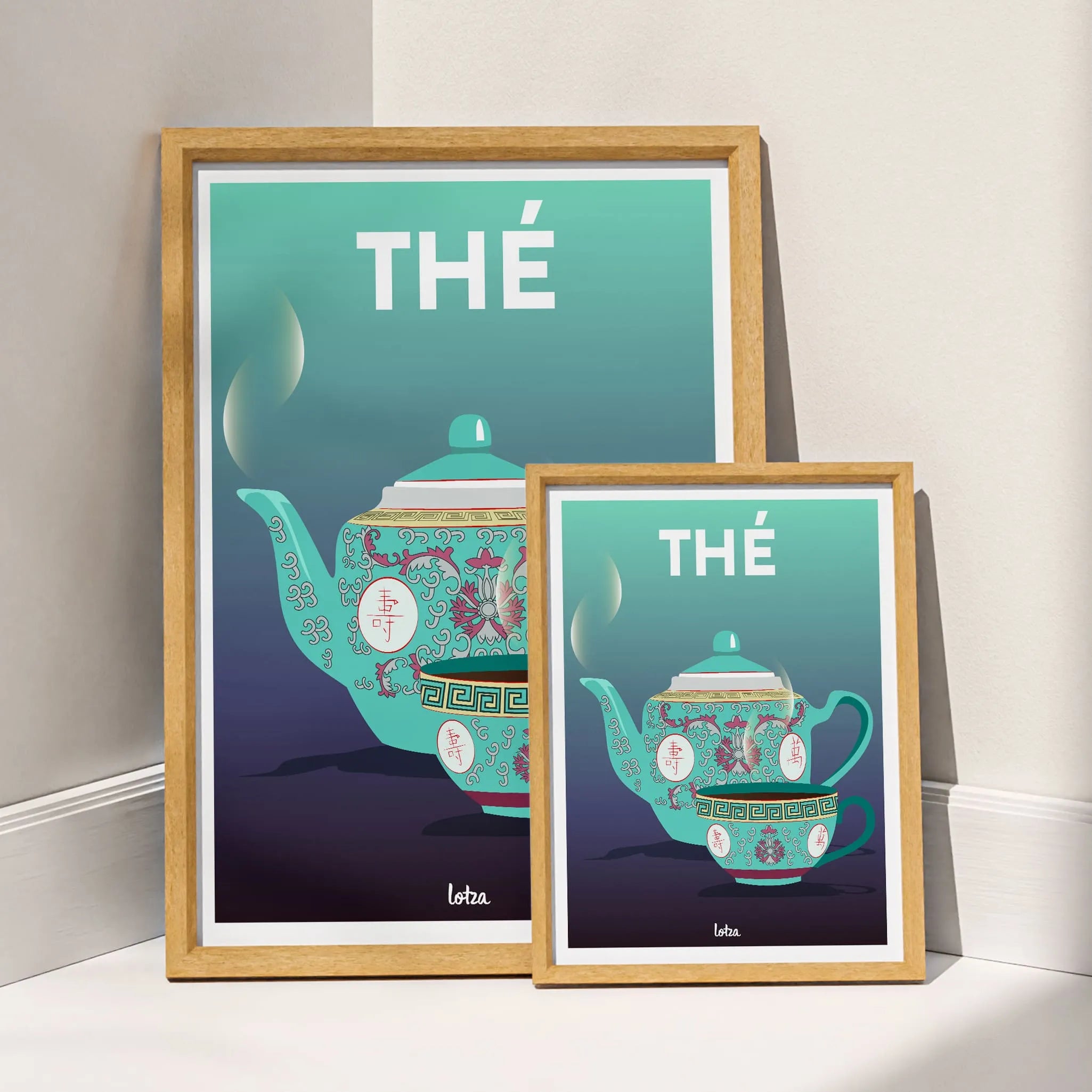 Affiche Thé