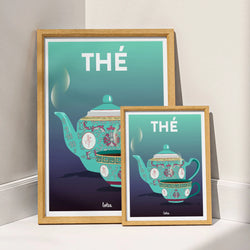 Affiche Thé