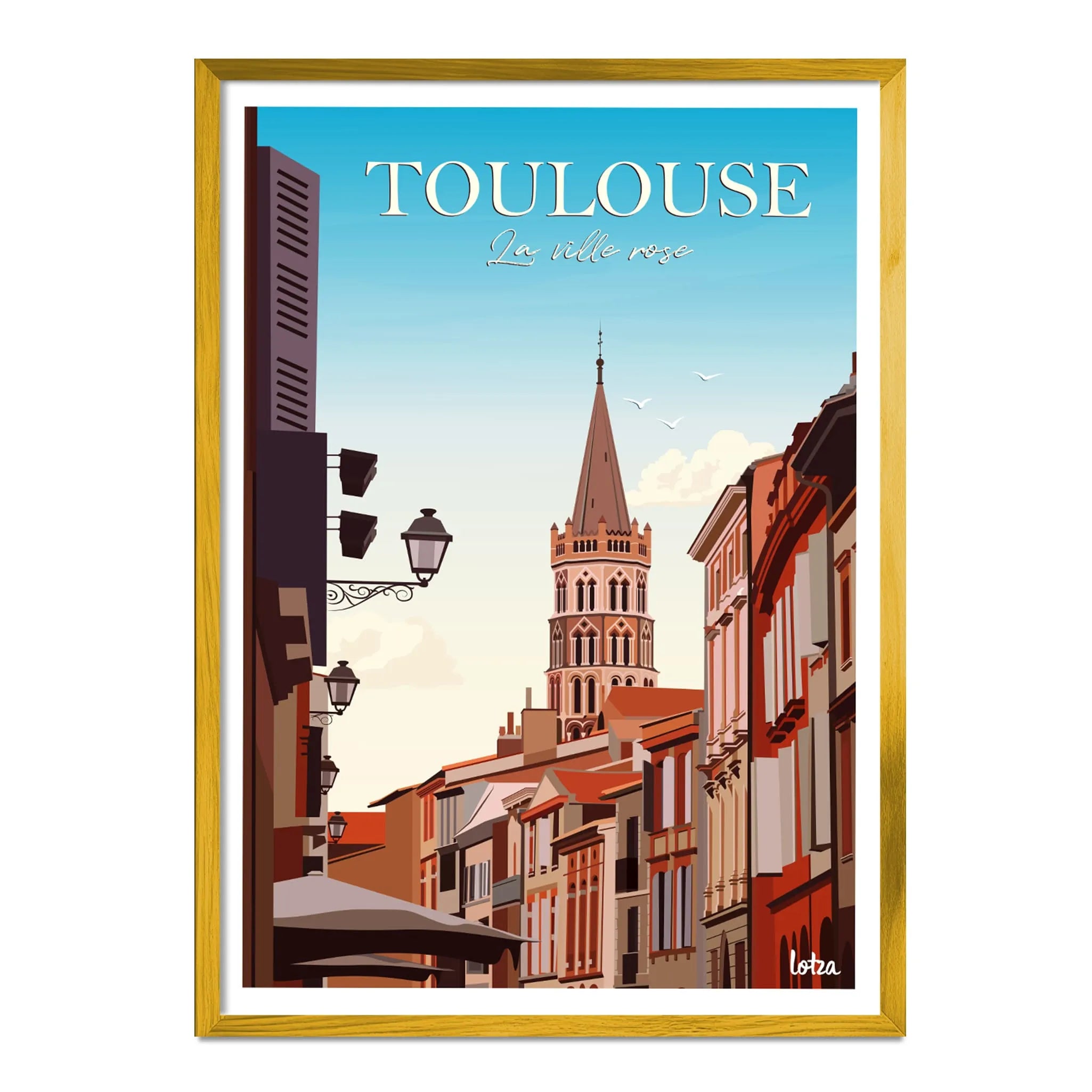 Affiche Toulouse