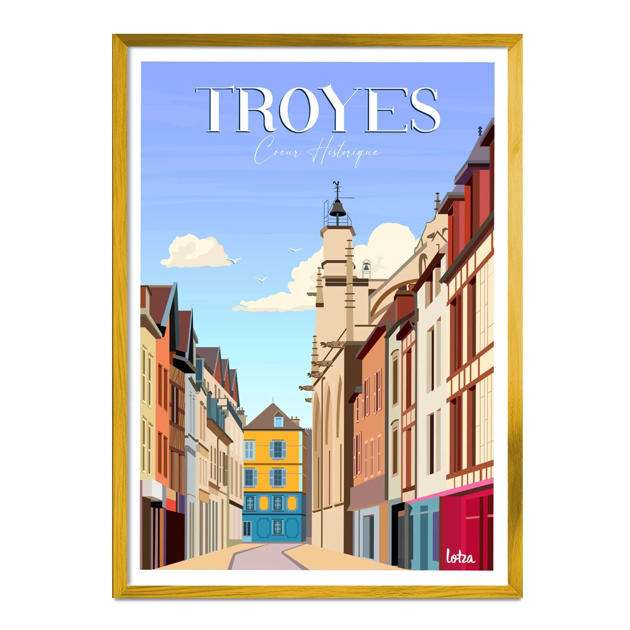 Affiche Troyes