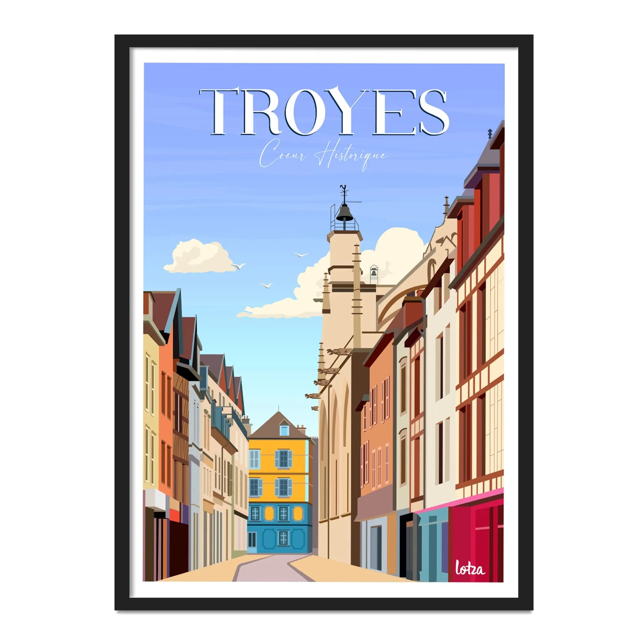 Affiche Troyes