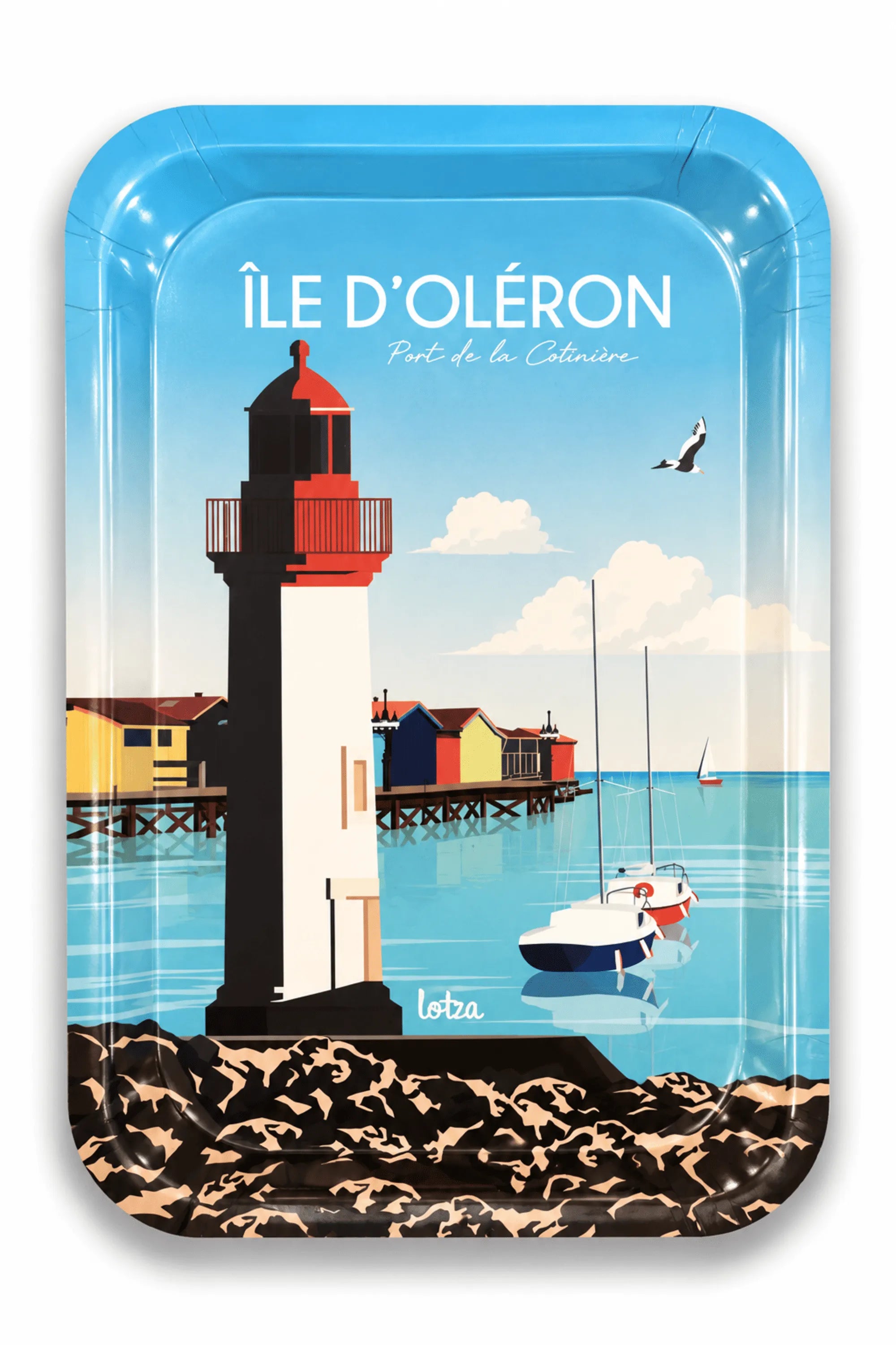 Plateau 28x18cm Île d'Oléron