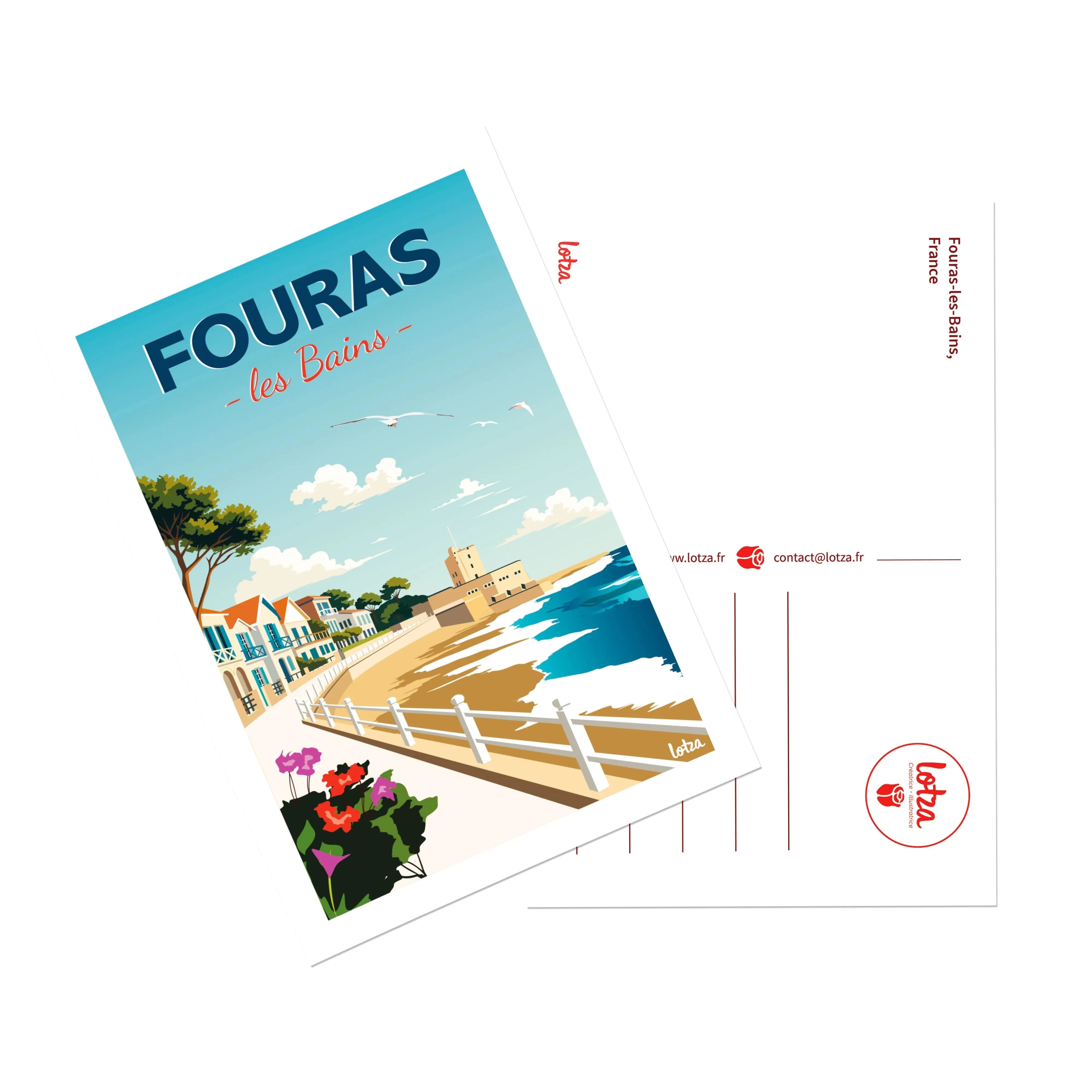 Carte Postale Fouras-les-Bains