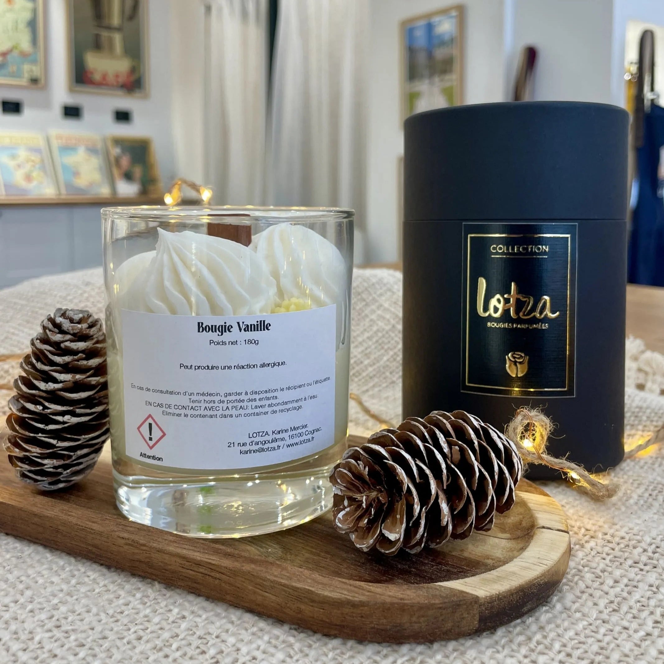 Bougie Pafumée Vanille