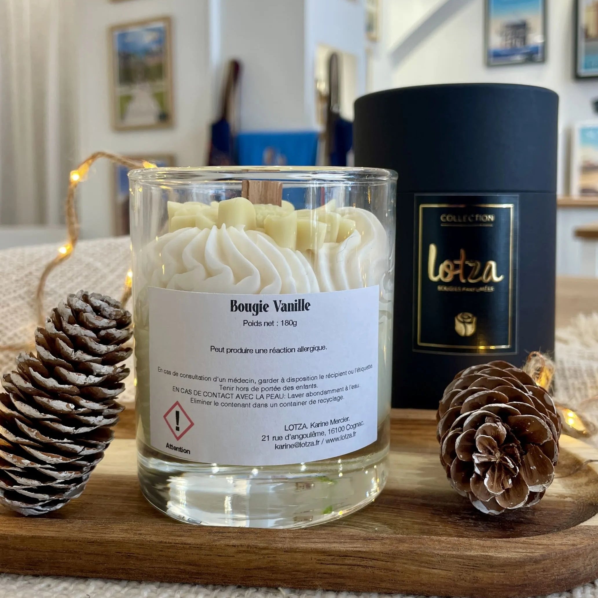 Bougie Pafumée Vanille