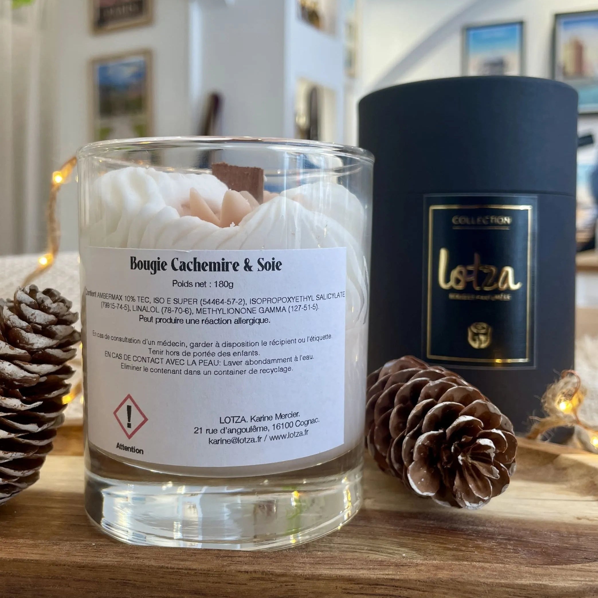 Bougie Parfumée Cachemire & Soie