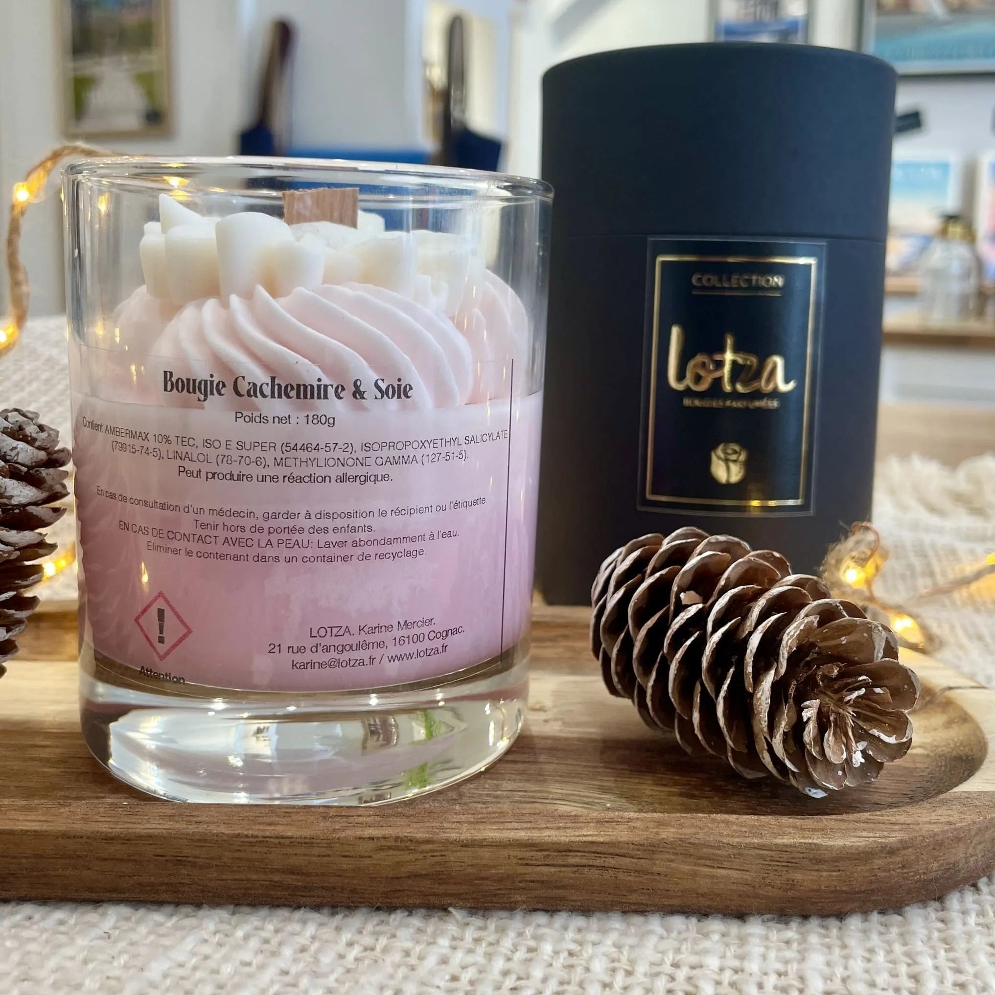 Bougie Parfumée Cachemire & Soie