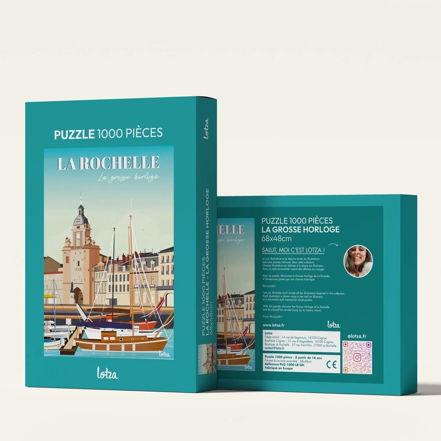 Puzzle La Rochelle - Grosse Horloge